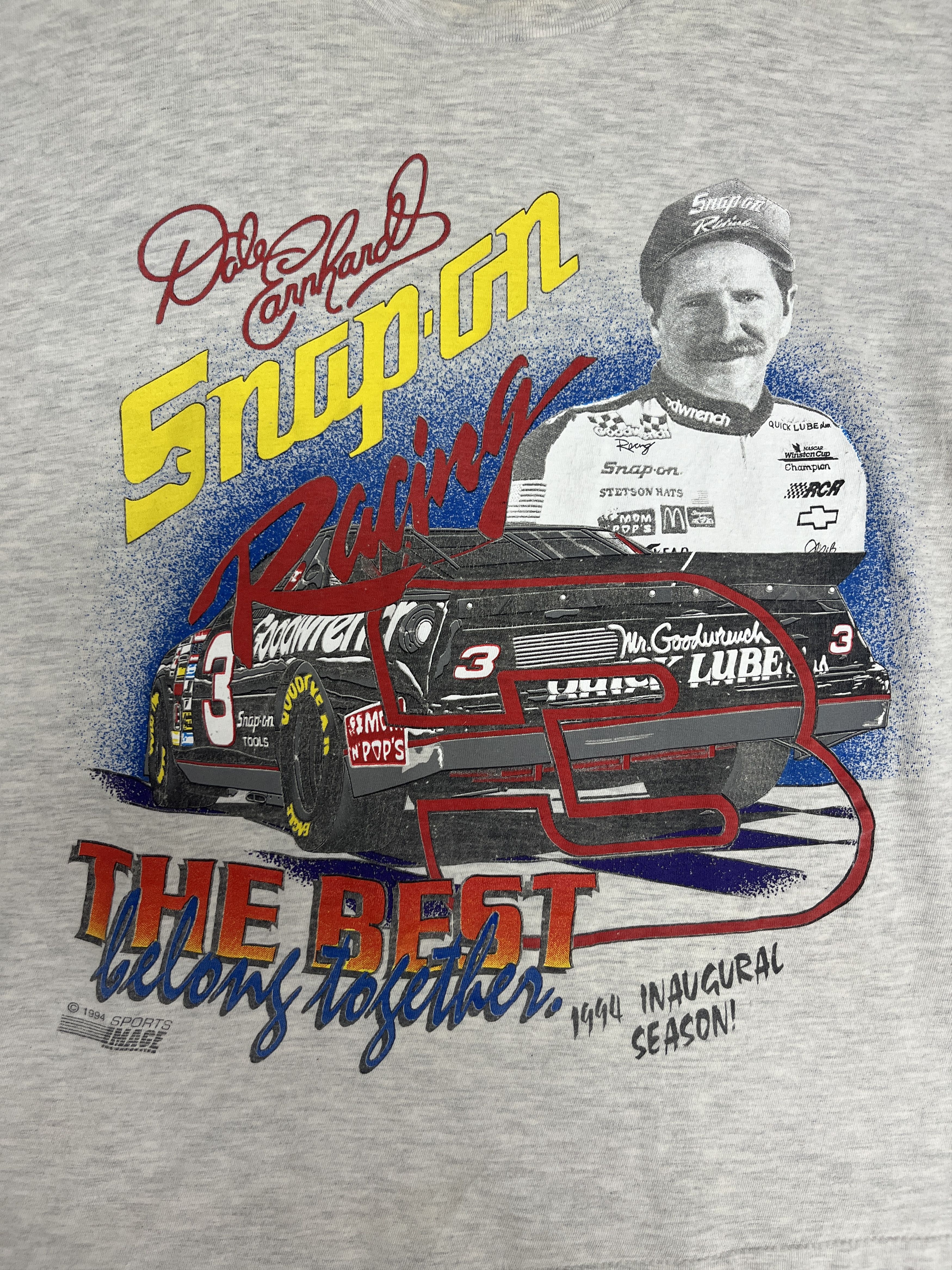 Vintage Dale Earnhardt The Best Belong Together Vintage T-Shirt Tee Size US L / EU 52-54 / 3 - 2 Thumbnail