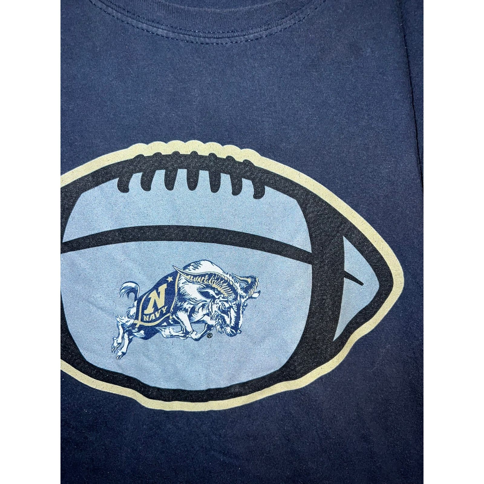 NCAA Womens Navy College Shirt University Finn #30 Blue Tee Top S Size S / US 4 / IT 40 - 3 Thumbnail