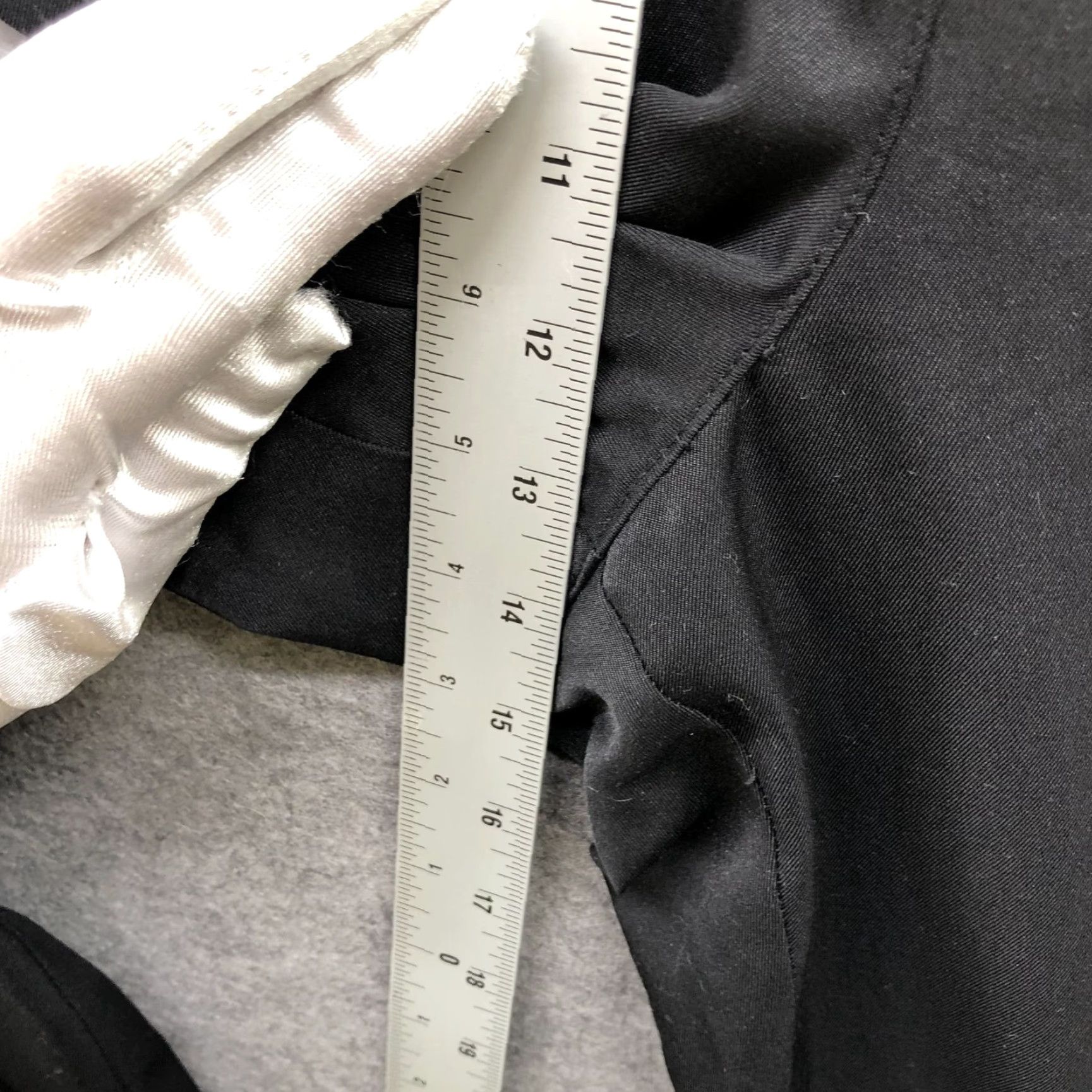 Talbots VINTAGE Talbots Black Dress Pants Womens Size 18 High Rise Straight Flat Front Size 40" / US 18 - 6 Thumbnail