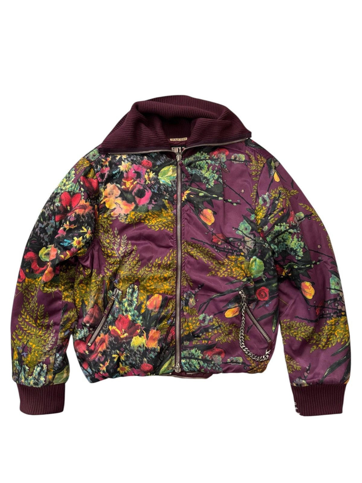 Jean Paul Gaultier JPG Jean’s 2000s Floral Bomber Jacket Archive Size US M / EU 48-50 / 2 - 1 Thumbnail