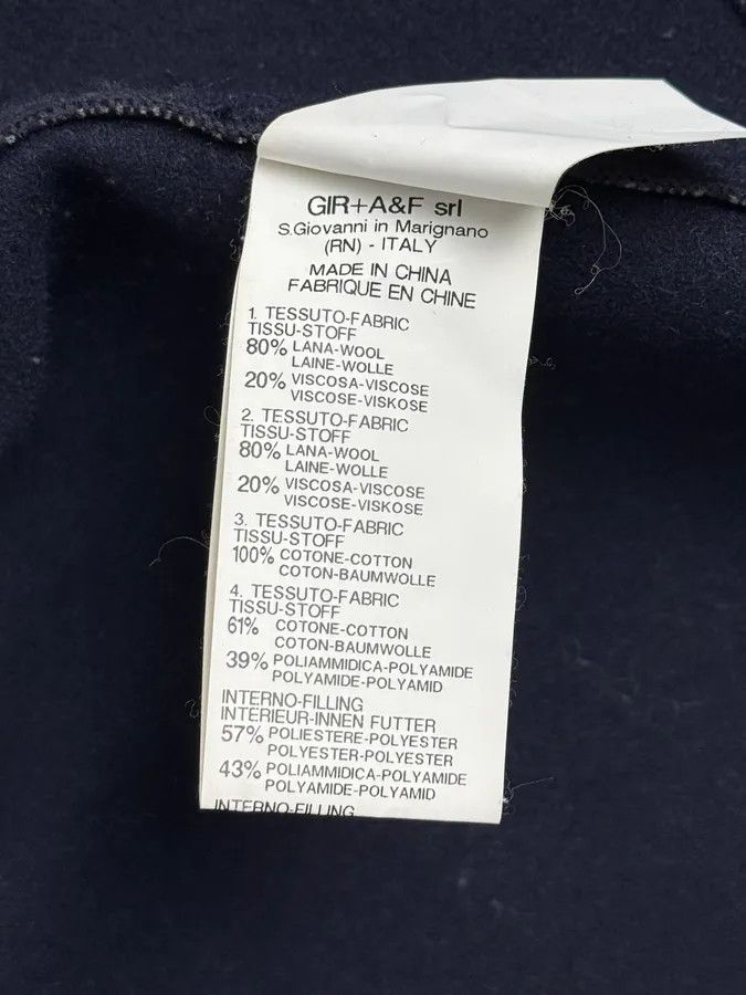 Marithe + Francois Girbaud AW2007 Marithé + François Girbaud Navy Technical Padded Bomber Jacket Size US M / EU 48-50 / 2 - 15 Thumbnail