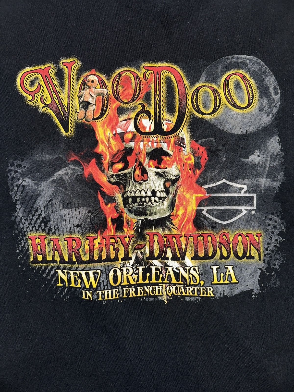 Harley Davidson × Vintage Harley Davison VooDoo SS Shirt Size US M / EU 48-50 / 2 - 4 Thumbnail