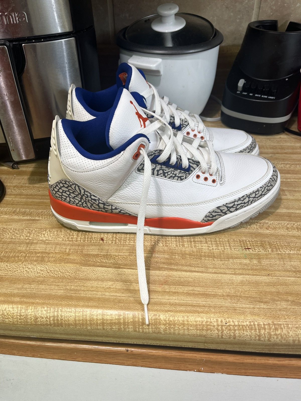 Jordan Brand × Nike Jordan 3 New York knicks Size US 12 / EU 45 - 1 Thumbnail