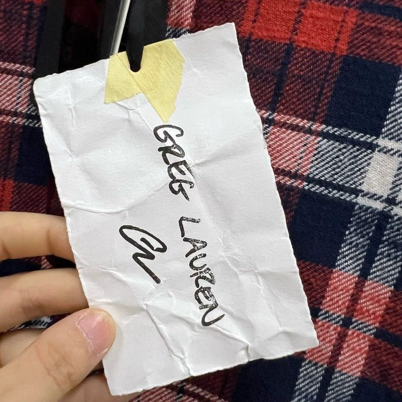Greg Lauren greg lauren plaid shirt 2506-Nextarrow Size US M / EU 48-50 / 2 - 5 Thumbnail
