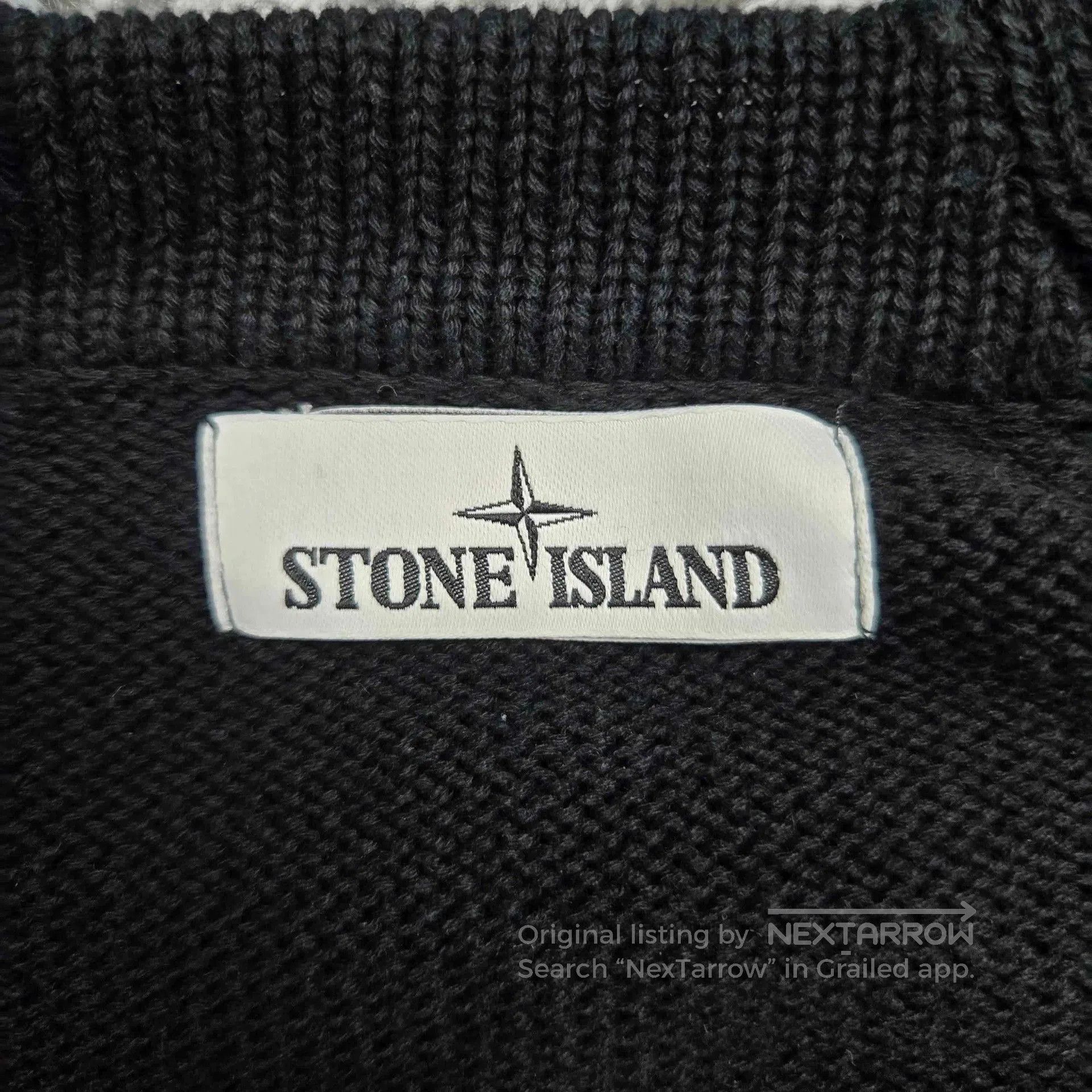 Stone Island black wool v. Size US L / EU 52-54 / 3 - 3 Thumbnail