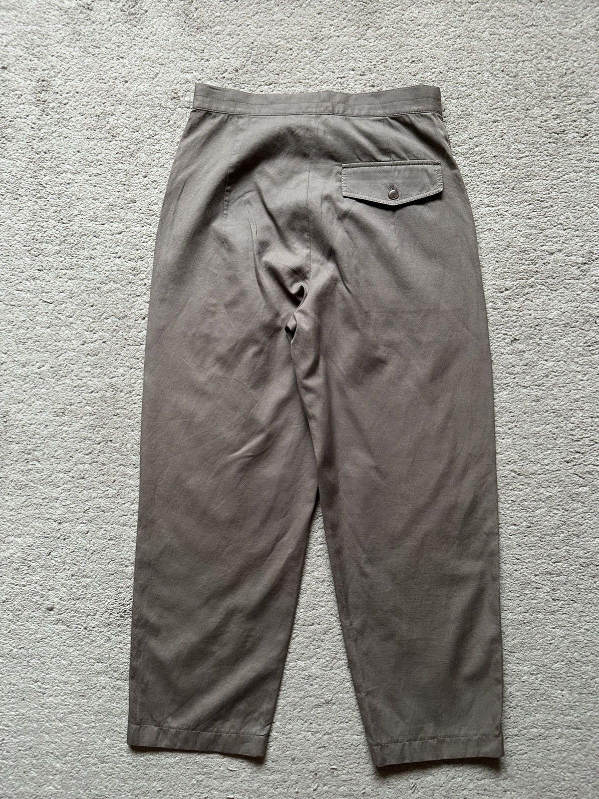 Helmut Lang SS2016 Helmut Lang Mix Linen Fatigue Balloon Pant Size US 29 - 3 Thumbnail