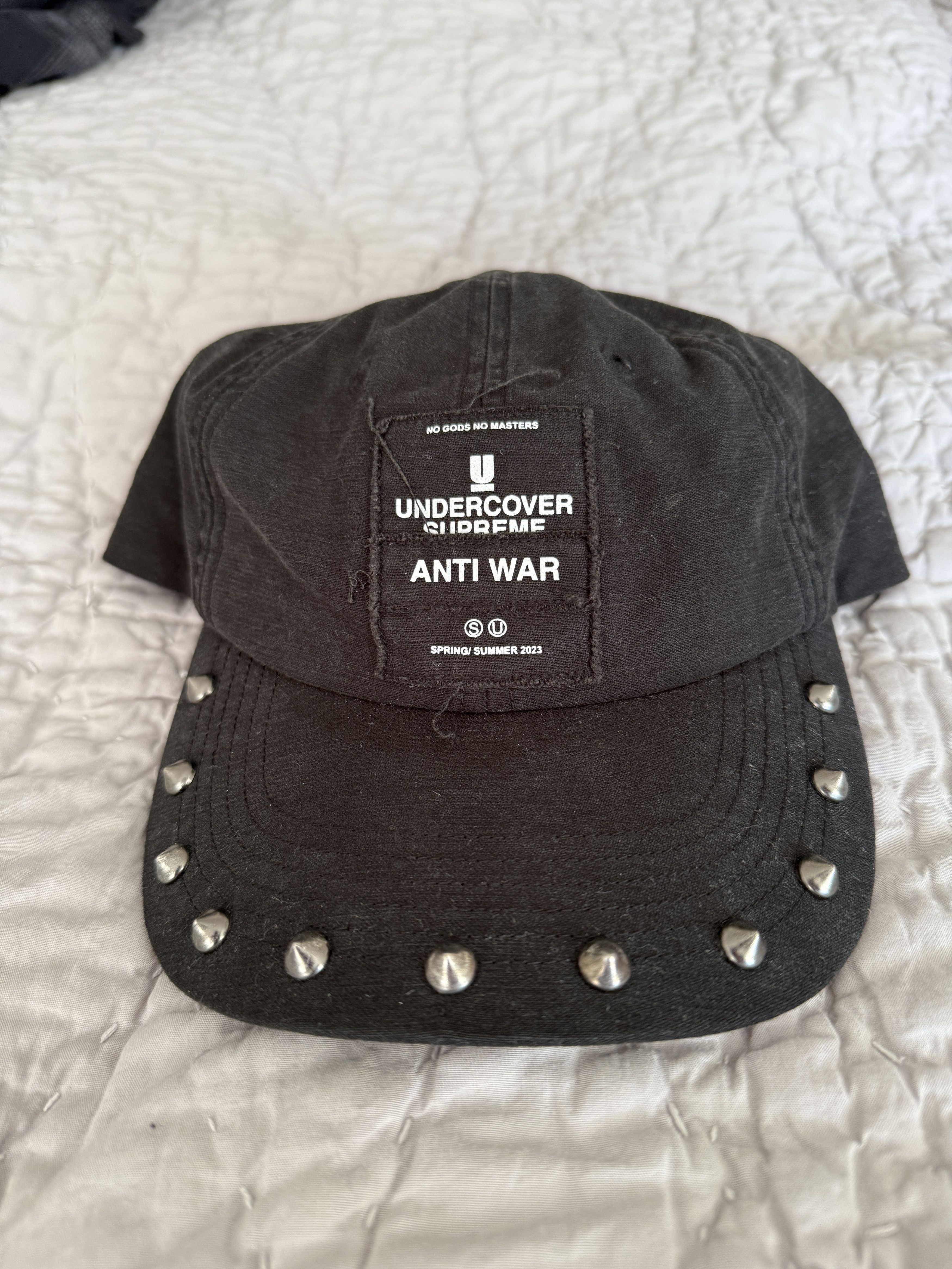 supreme UNDERCOVER ANTI WAR キャップ Undercover Supreme Anti War | Grailed