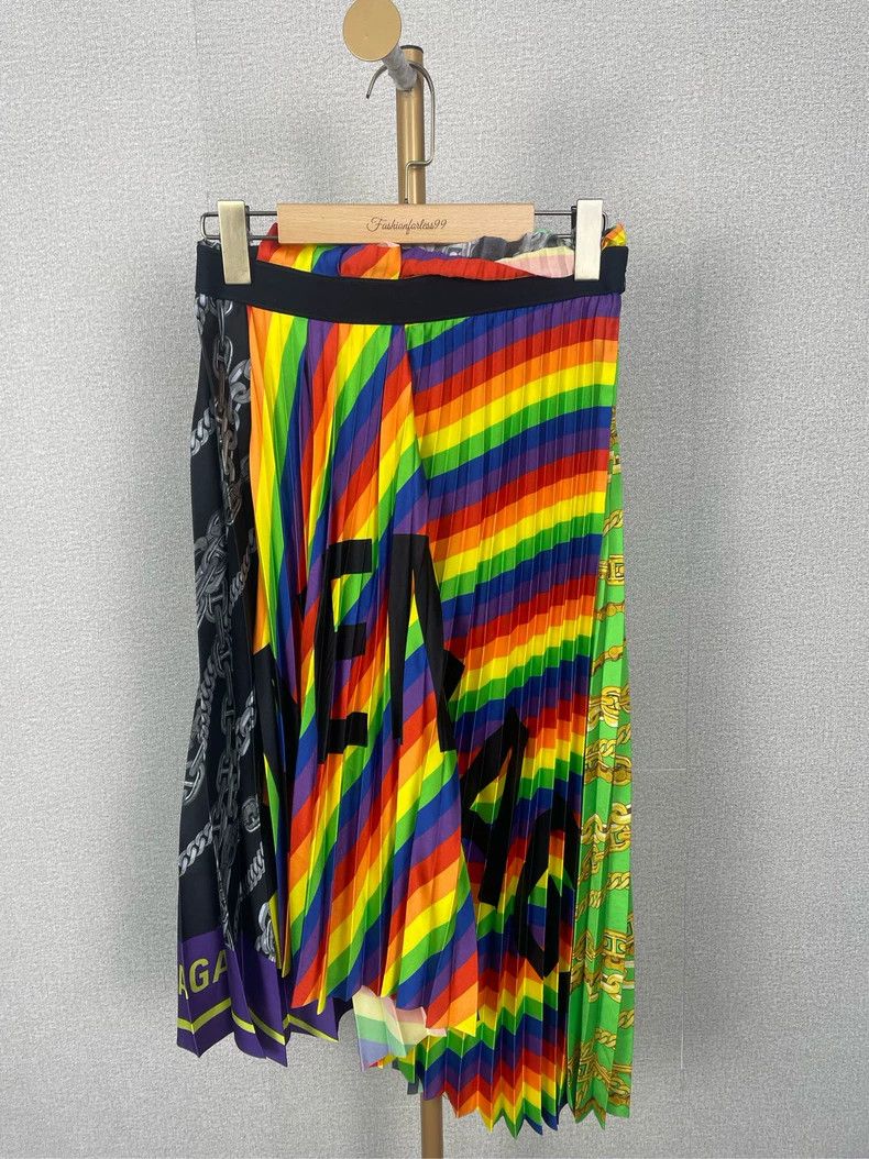 Balenciaga Women's Casual Logo Skirt