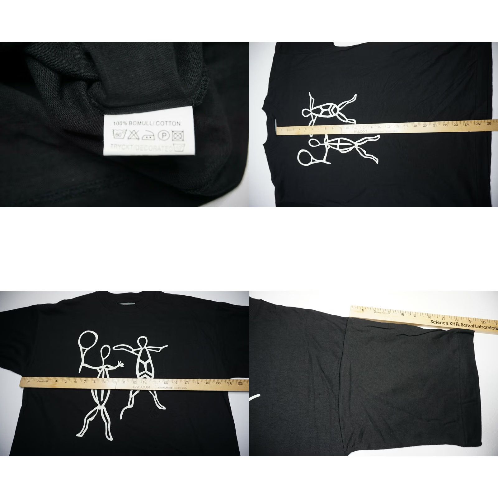 Vintage VTG Tromso University Museum Rock Carvings 3500BC Men Medium Single Stitch Tee Size US M / EU 48-50 / 2 - 8 Thumbnail