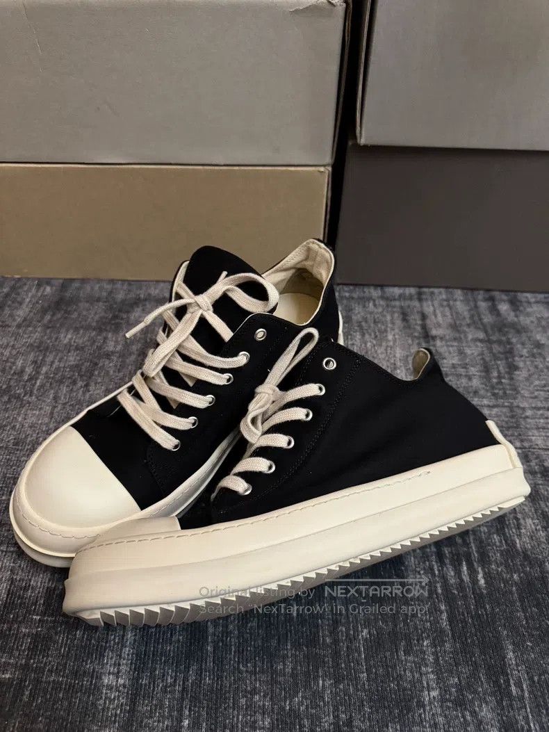 Rick Owens Rick Owens Duplex silk low-top large Converse shoes Size US 9 / EU 42 - 1 Thumbnail