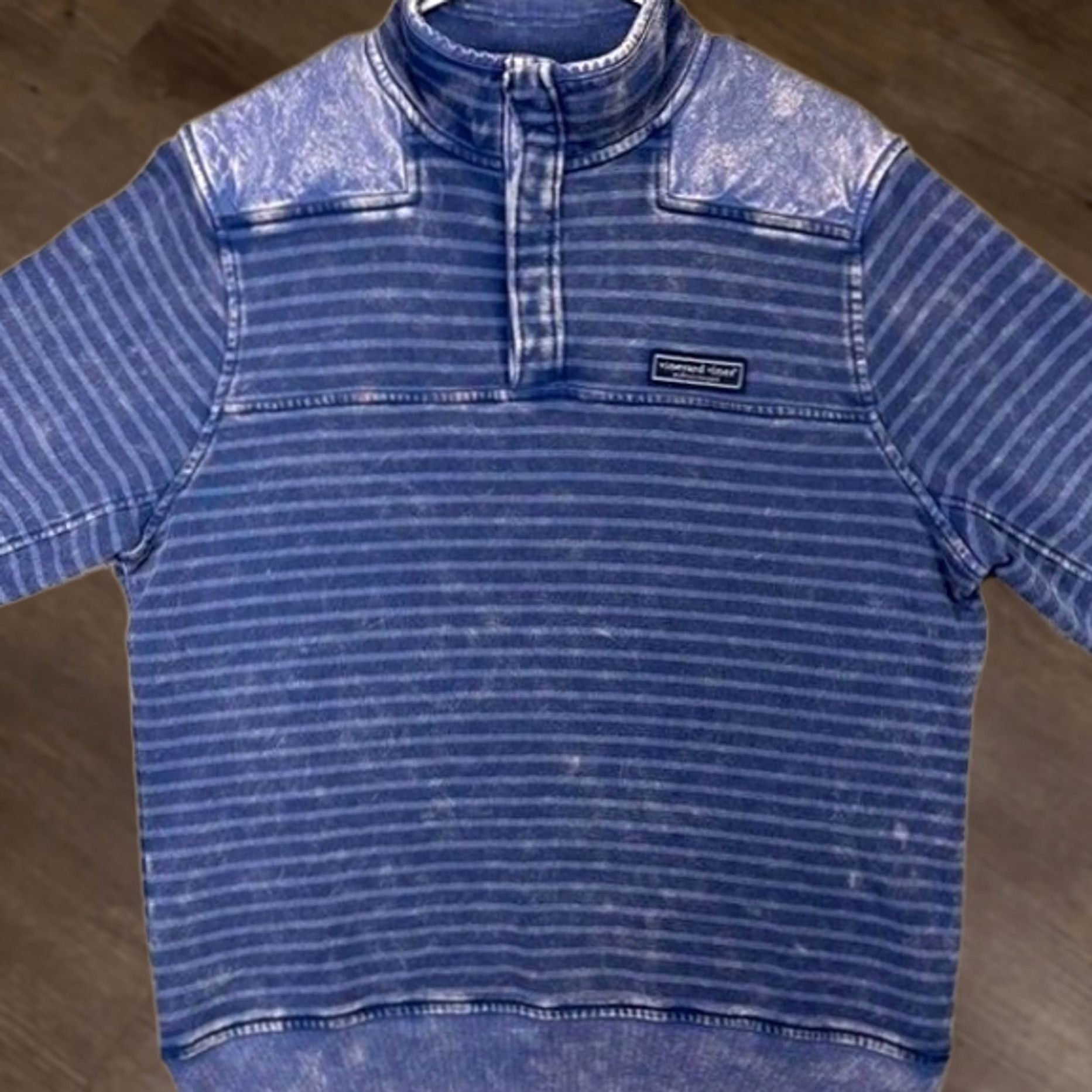 Vineyard Vines Vineyard Vines Sweatshirt Mens Small Blue Pullover Zip Breathable Logo Solid Ranch? Size US S / EU 44-46 / 1 - 1 Thumbnail