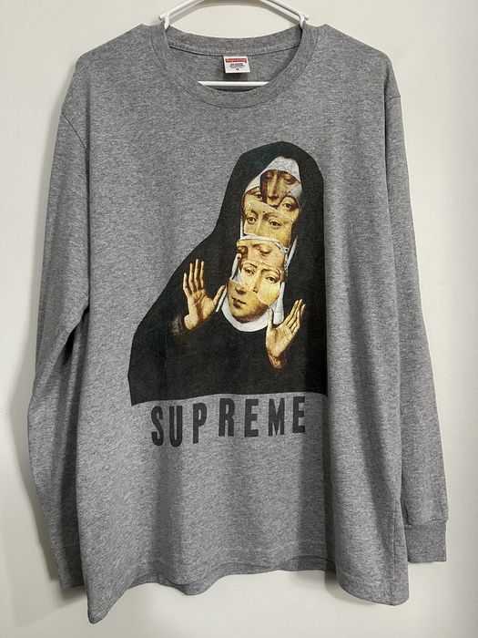 Supreme nun hot sale long sleeve