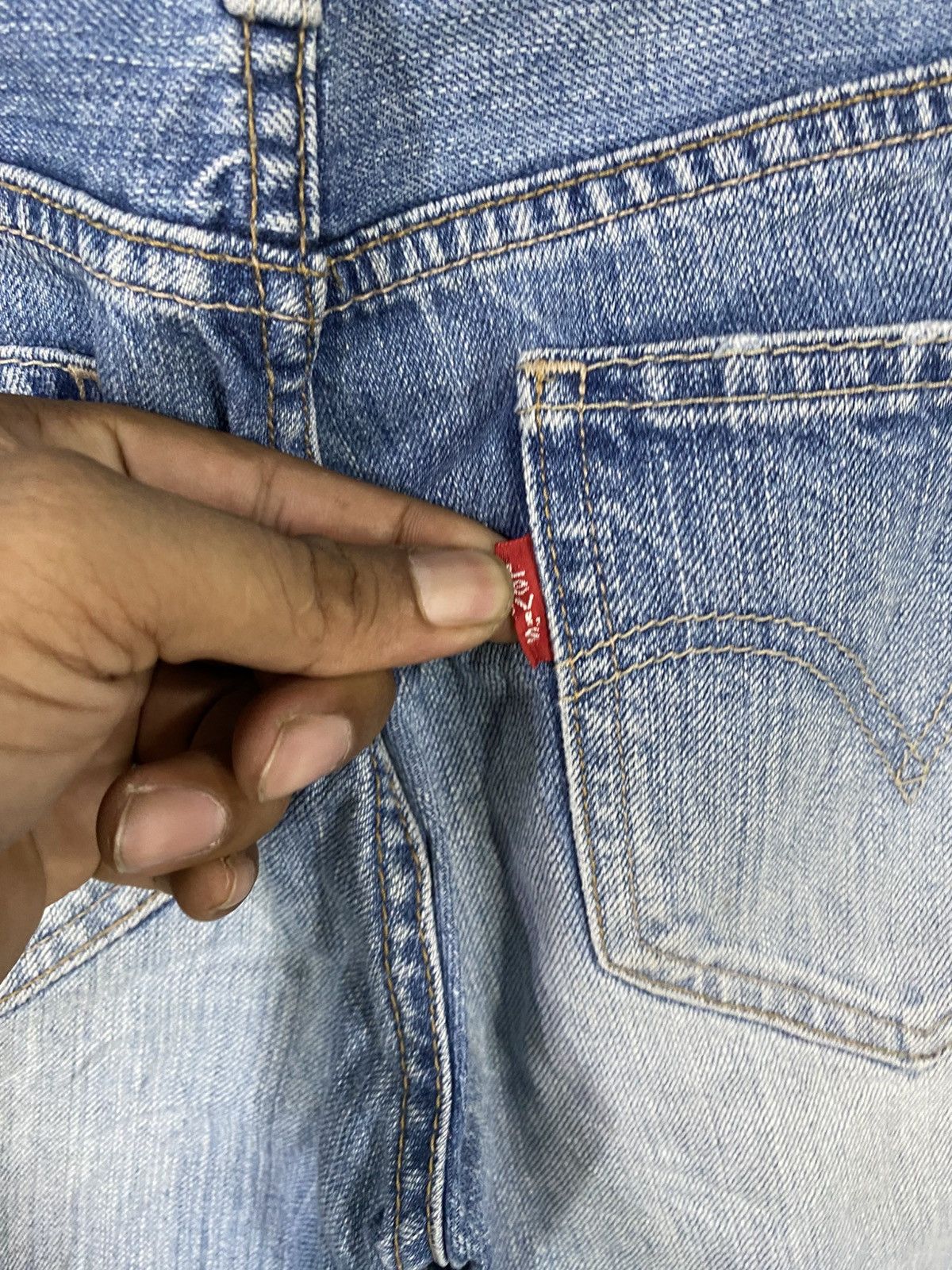 Levi's Vintage levis flared denim distressed Size US 28 / EU 44 - 9 Thumbnail