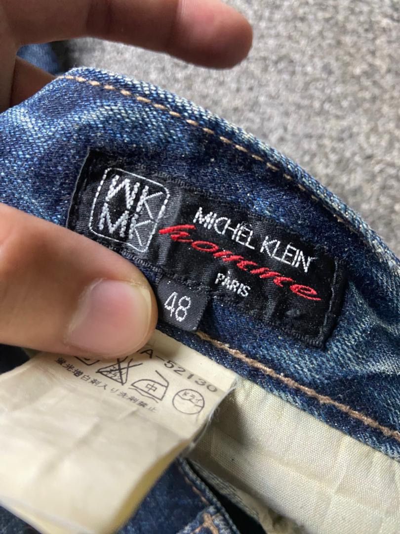 Michel Klein MK Michel Klein Homme Paris Distressed Jeans (171) Size US 33 - 3 Thumbnail