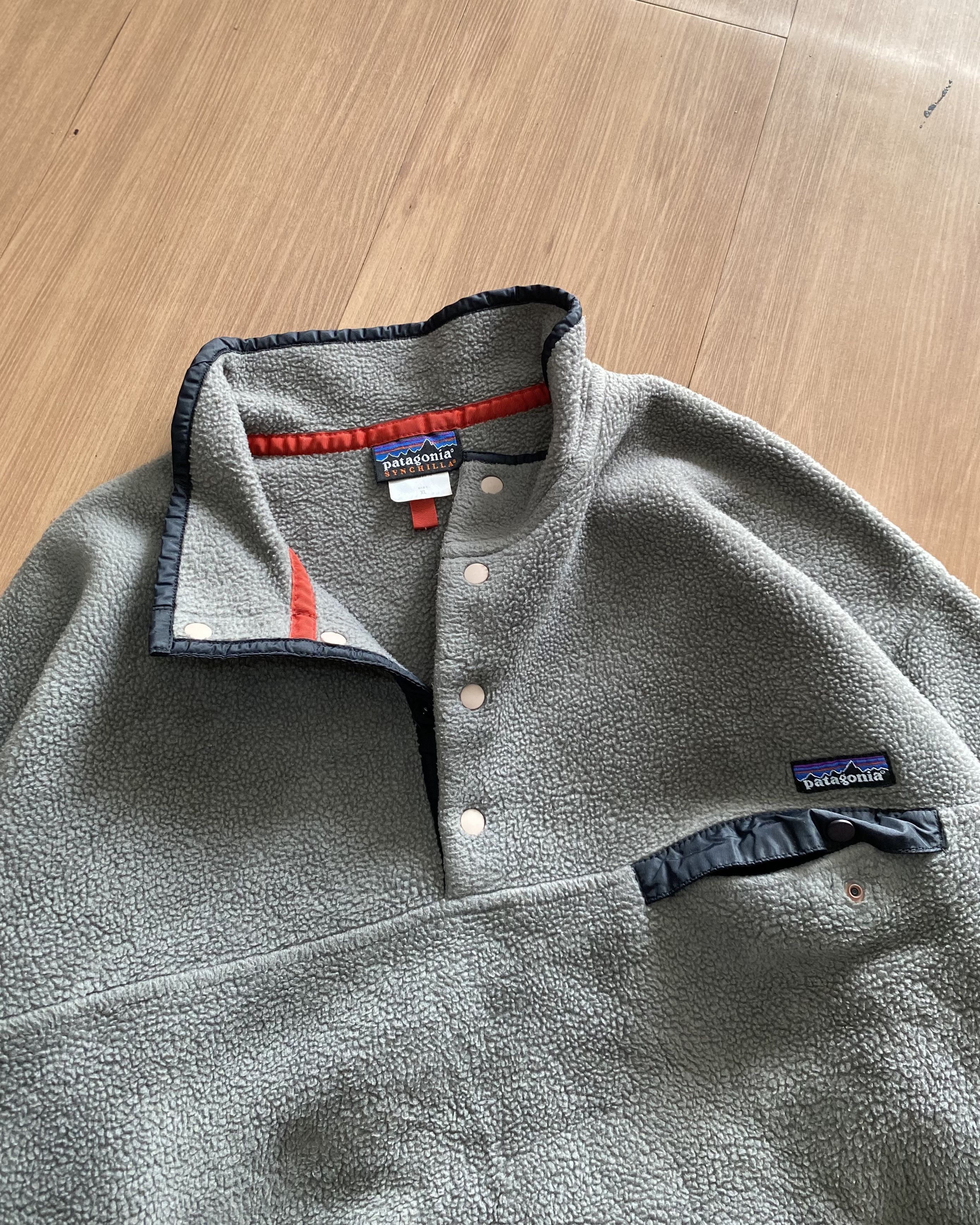 Patagonia 2000s Patagonia Synchilla SnapT Fleece Gorpcore Size US XL / EU 56 / 4 - 5 Thumbnail