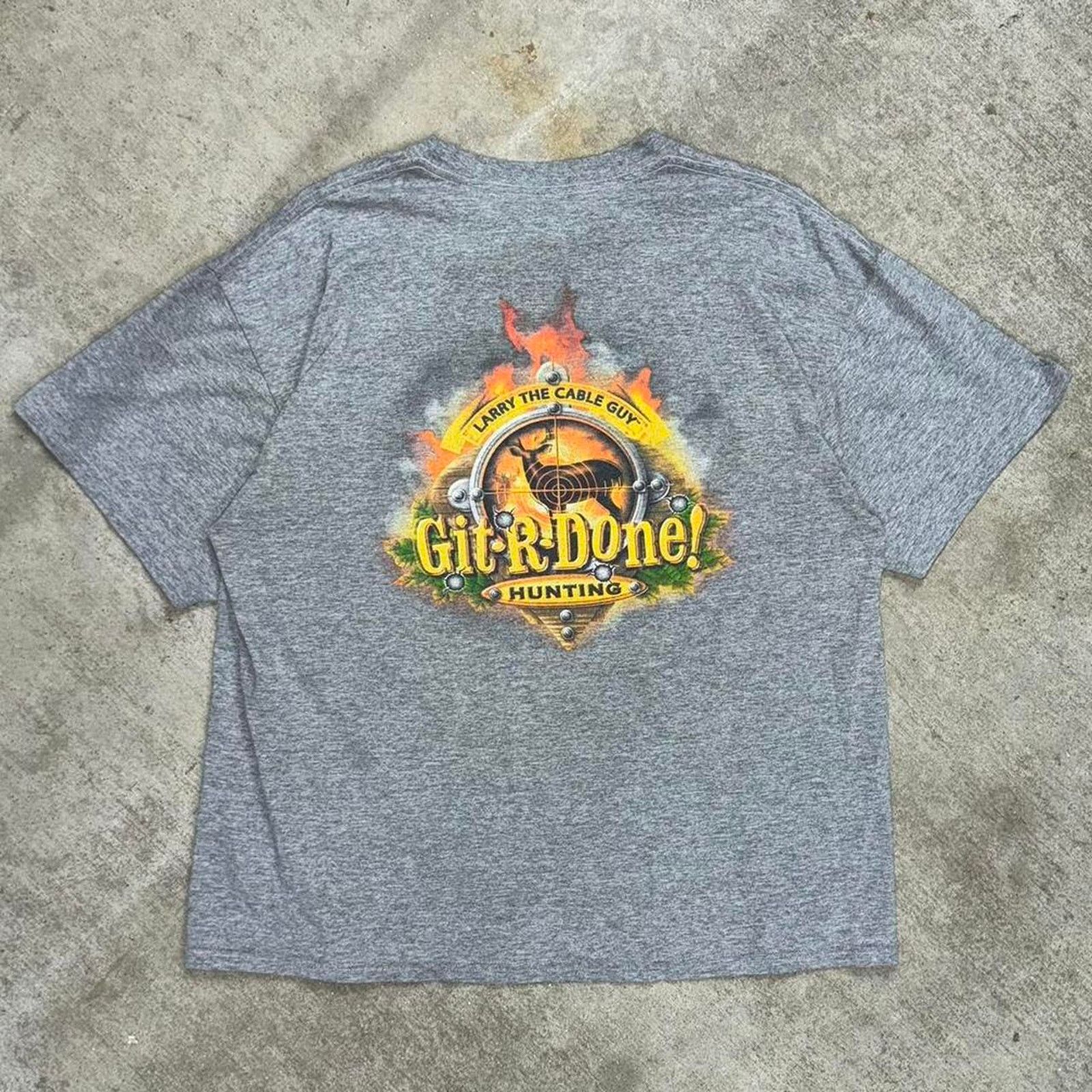 Vintage XL - Vintage 90s larry the cable guy t-shirt Size US XL / EU 56 / 4 - 1 Thumbnail