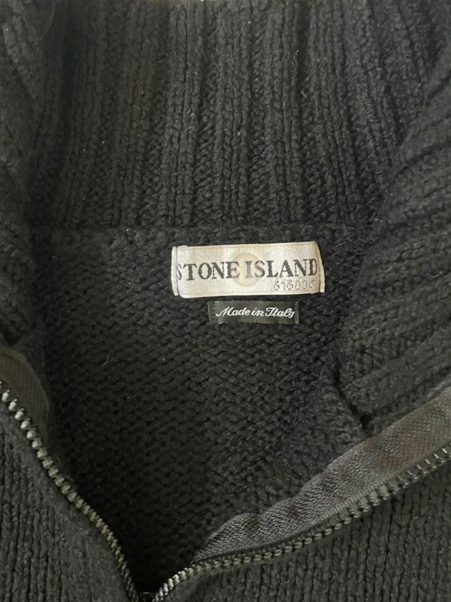 Stone Island Stone Island Men's Knitted Sweater, Troyer Half-Zip, Size US M / EU 48-50 / 2 - 4 Thumbnail