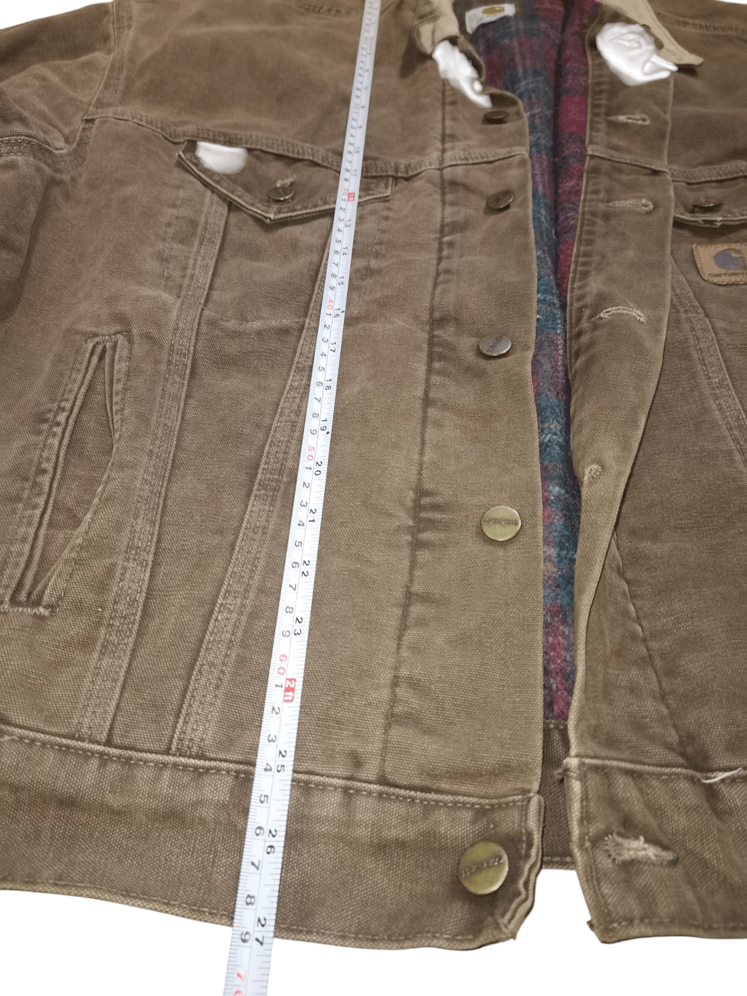 Carhartt × Vintage Carhartt blanket line trucker jacket vintage Size US L / EU 52-54 / 3 - 9 Thumbnail