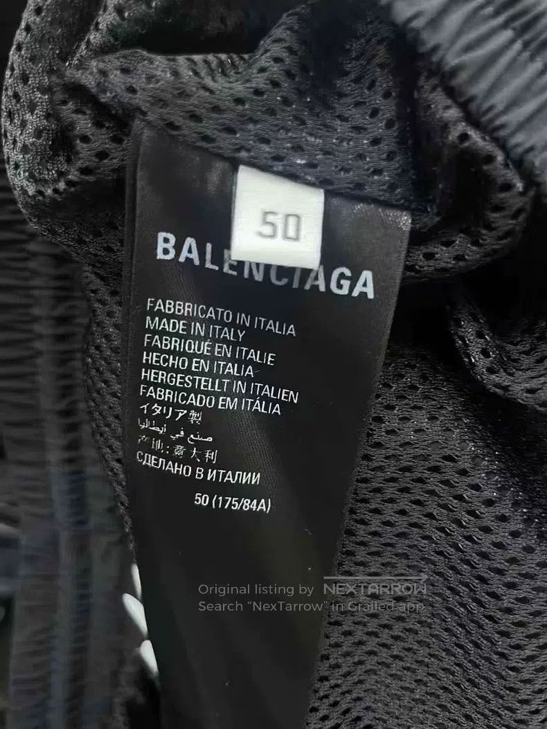 Balenciaga Balenciaga adidas Logo Striped Elastic Waist Straight Leg Size US 34 / EU 50 - 6 Thumbnail