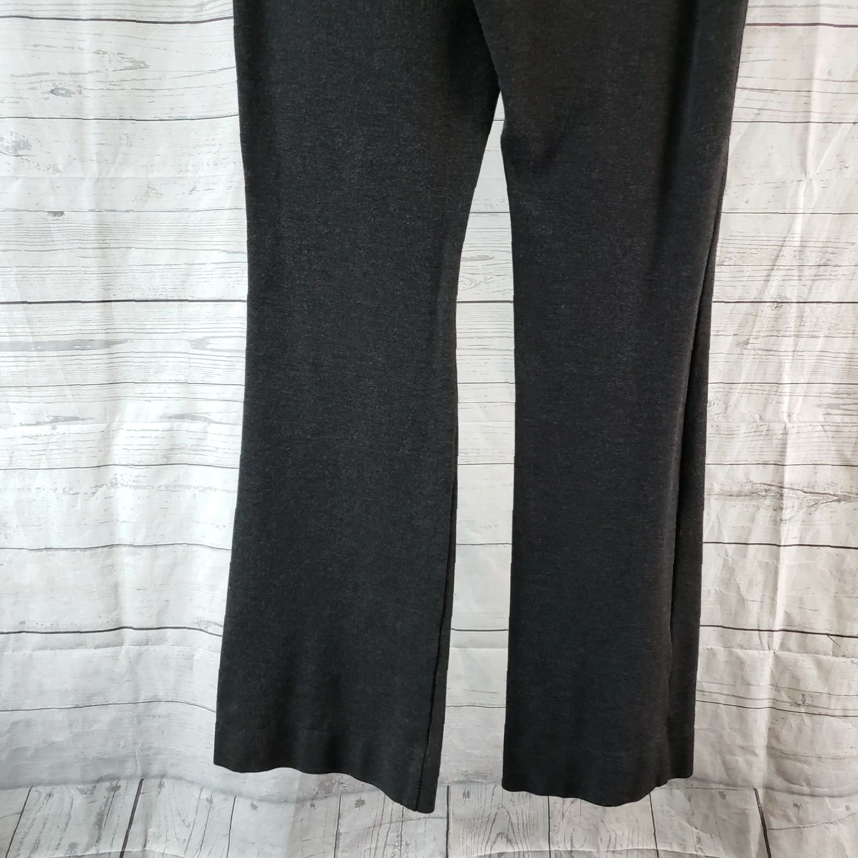 NYDJ NYDJ Womens Ponte Knit Bootcut Pants Sz 4 Charcoal Gray Mid Rise Pants Womens Size 27" / US 4 / IT 40 - 5 Thumbnail