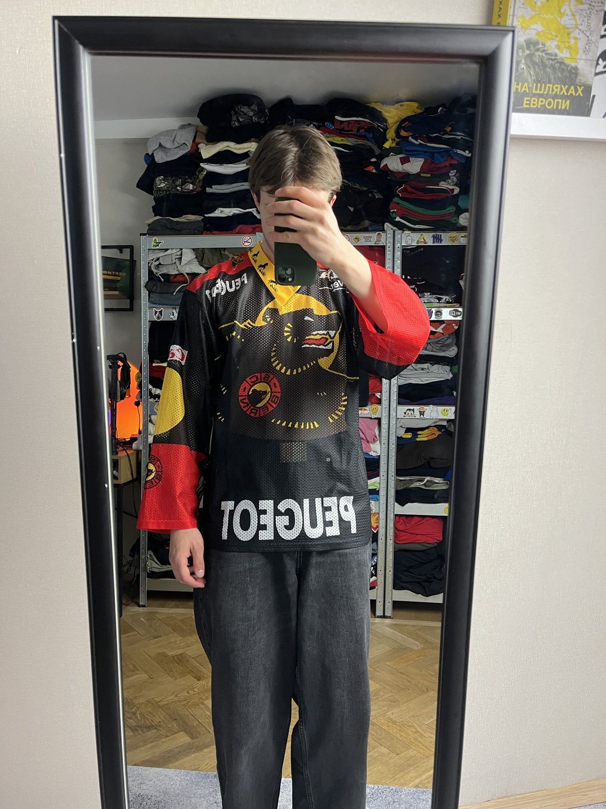 Vintage Vintage SC Bern 1995-1996 Hockey Jersey Peugeot Switzerland Size US L / EU 52-54 / 3 - 2 Thumbnail
