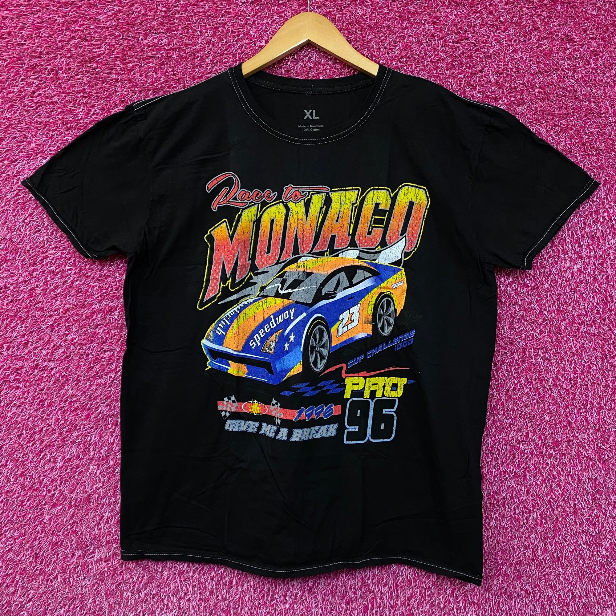 Urban Outfitters Race to Monaco Nascar Style Racing Tshirt size Extra Large Size US XL / EU 56 / 4 - 1 Thumbnail