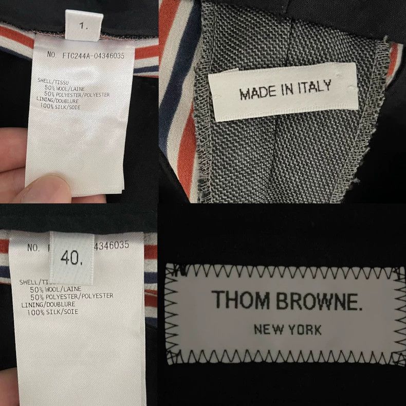 Thom Browne Thom Browne Four-bar suit pants 2503-Nextarrow Size 26" / US 2 / IT 38 - 3 Thumbnail