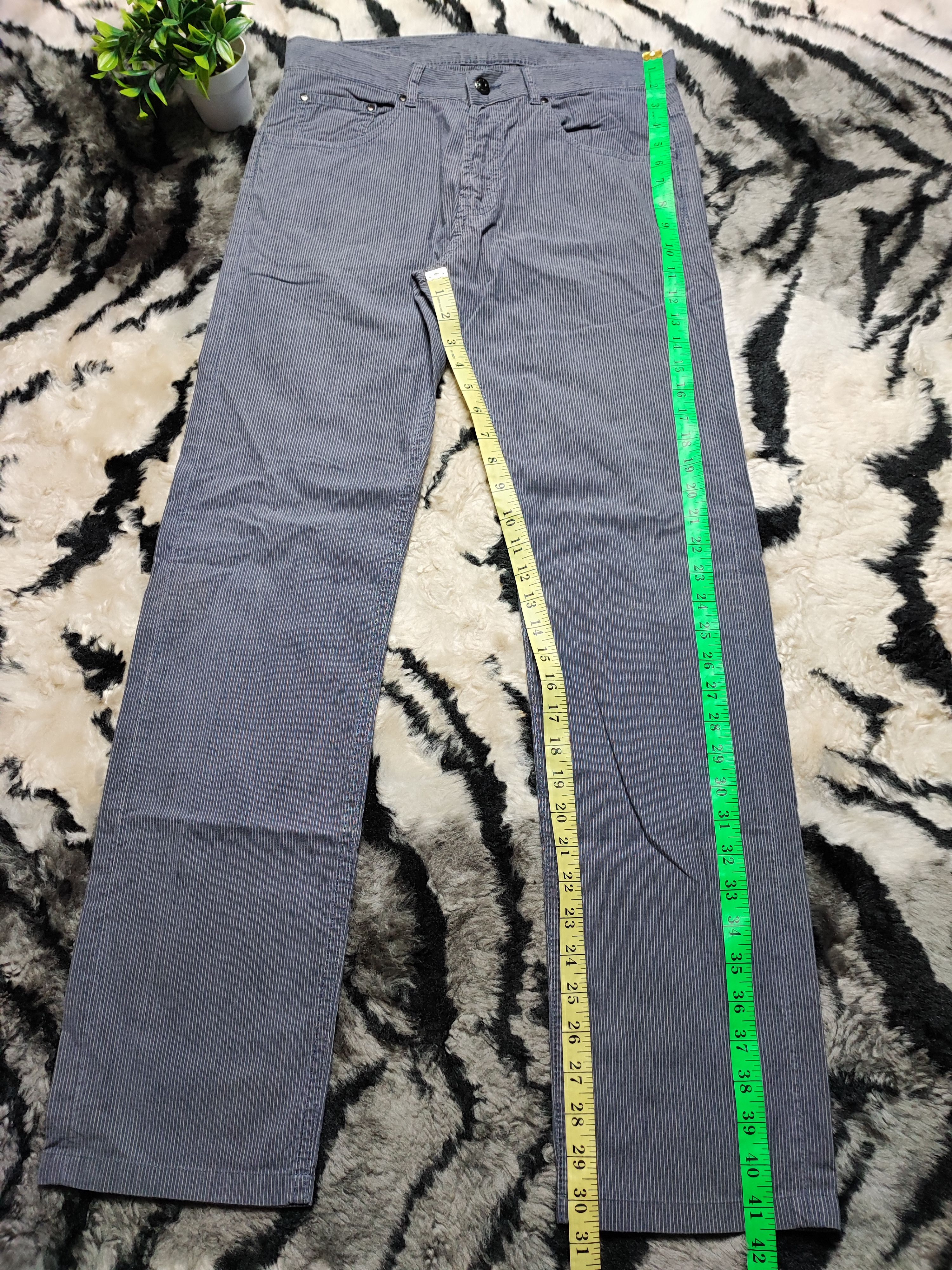 Japanese Brand Stripe Hickory Cotton Pants by Kenzo Size US 30 / EU 46 - 3 Thumbnail