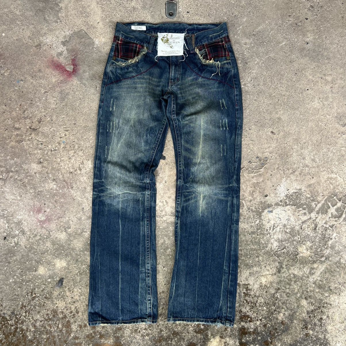 Japanese Brand OilCake Manu Facture Denim Jeans Size US 34 / EU 50 - 1 Thumbnail
