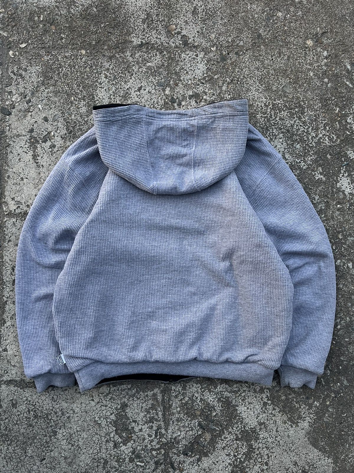 Vintage Thermal Lined Vintage Proclub Reversible Hoodie Zip Up Size US M / EU 48-50 / 2 - 13 Thumbnail