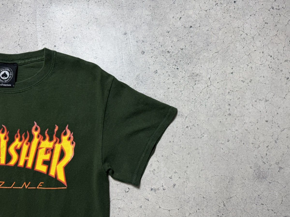 Thrasher Thrasher Magazine Big Logo T-Shirt Size S Green Size US S / EU 44-46 / 1 - 3 Thumbnail