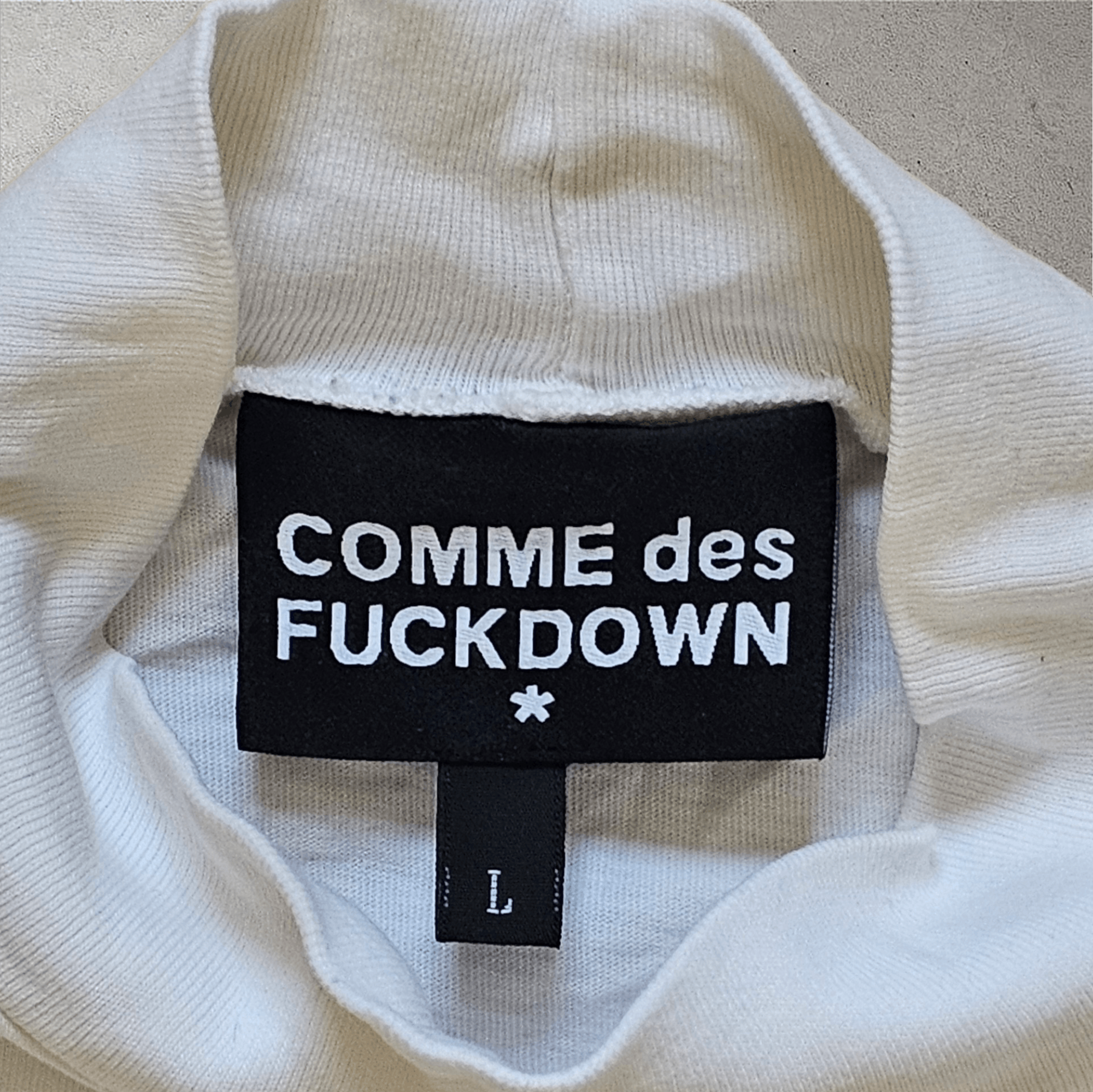 Comme Des Fuck Down COMME des FUCKDOWN Turtleneck Tee Size US L / EU 52-54 / 3 - 3 Thumbnail