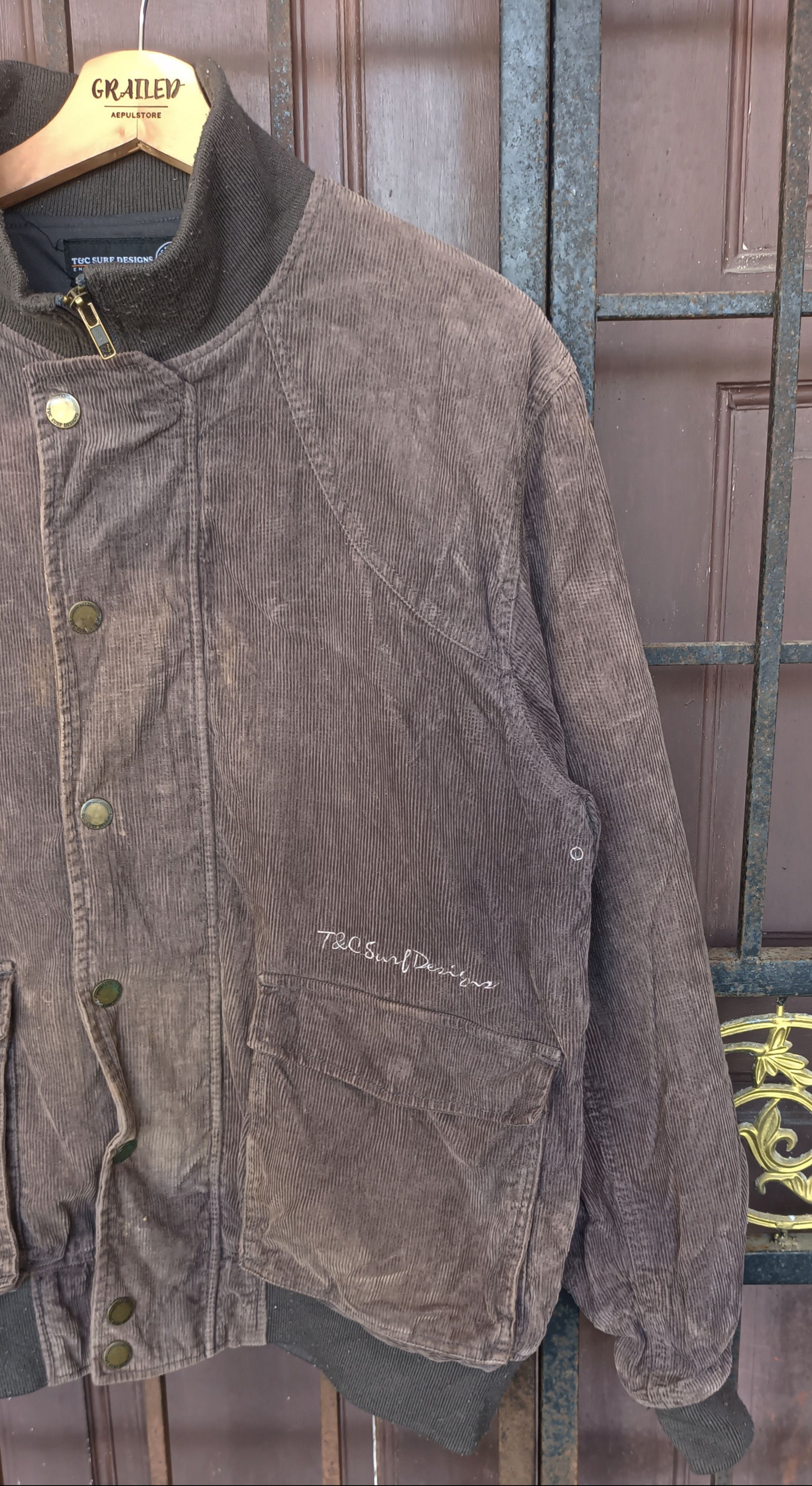 Other Vintage🔥 T&C Surf Hawaai Coduroy Jacket Size US L / EU 52-54 / 3 - 5 Thumbnail