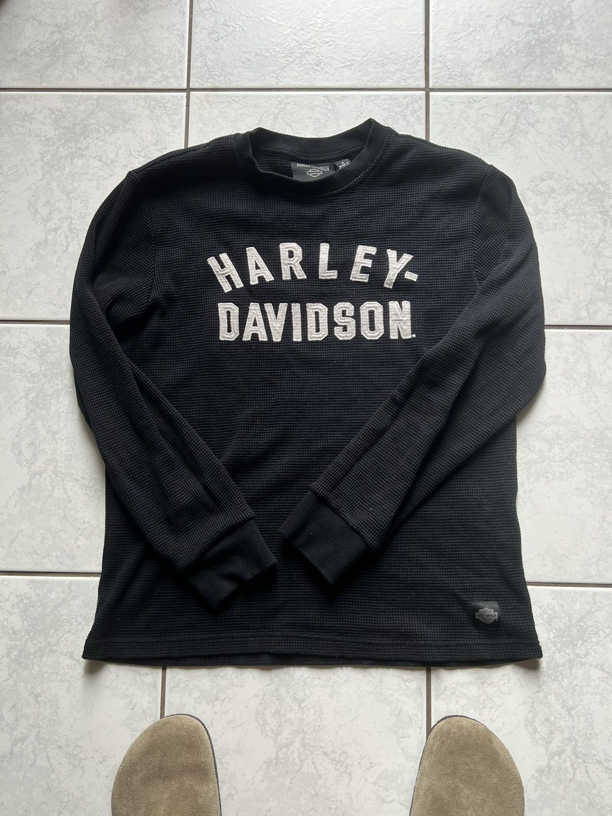 Harley Davidson Harley Davidson Black Long sleeve Size US M / EU 48-50 / 2 - 1 Thumbnail