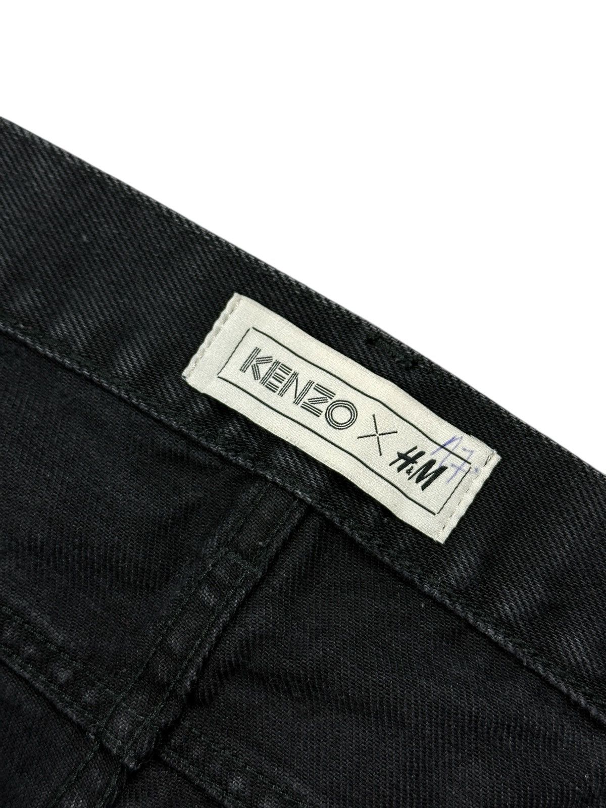 H&M × Kenzo Kenzo x H&M Jungle Black Skinny Jeans Size W29 Size US 29 - 7 Thumbnail