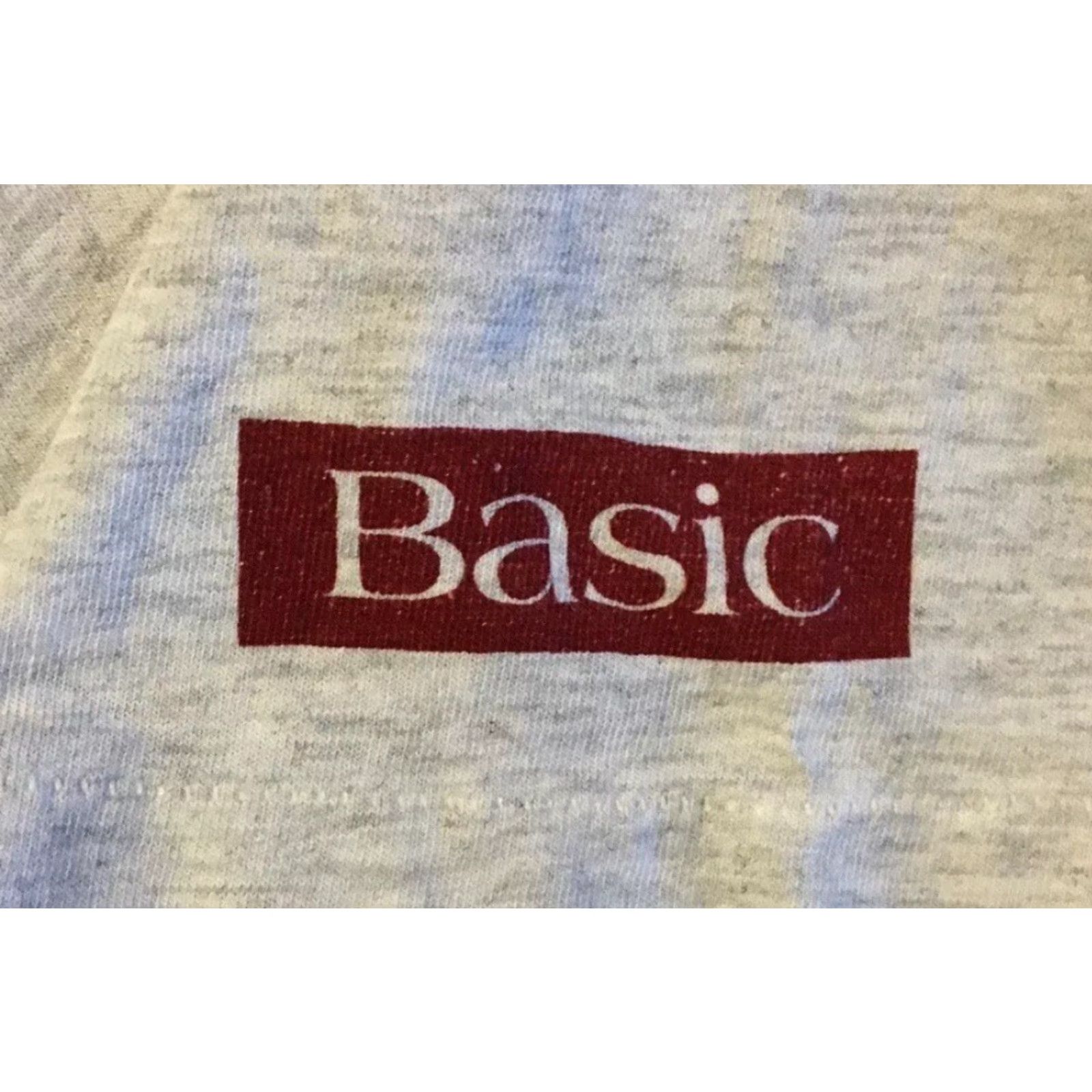 Vintage Vtg 90s Basic Cigarettes Faded Distress Shirt L Smoking Grunge Biker Skate Punk Shirt Mens Gray 90s Vintage Distressed Single Stitch USA Made Size US L / EU 52-54 / 3 - 4 Thumbnail