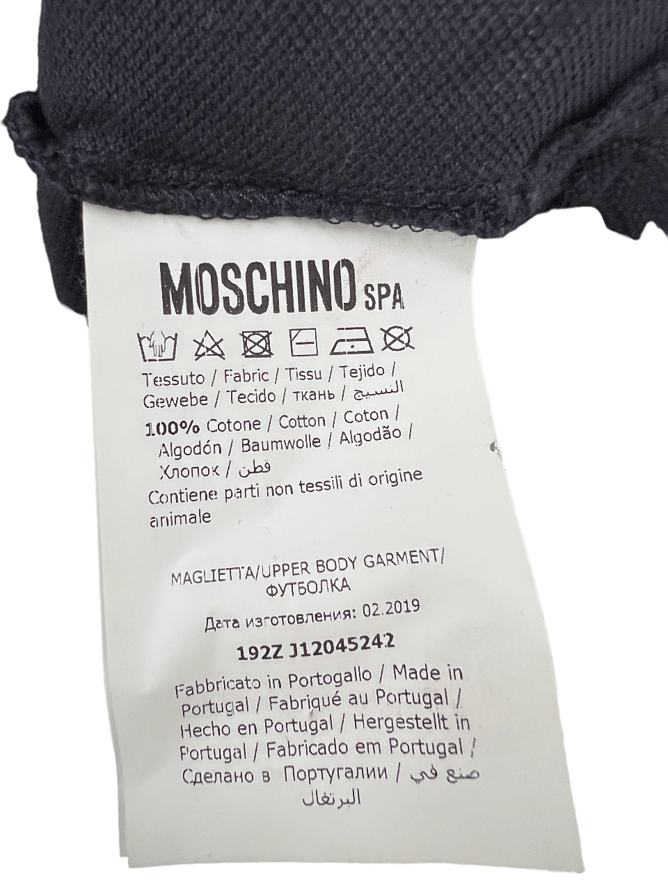 Moschino Moschino polo shirt L Size US L / EU 52-54 / 3 - 4 Thumbnail