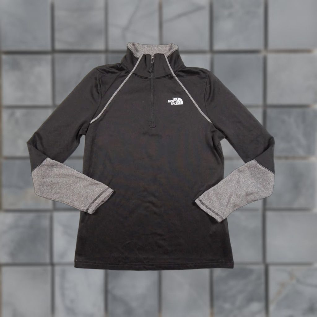 The North Face The North Face Sweater Womens Medium Black Canyonlands 1/4 Zip Lightweight Size M / US 6-8 / IT 42-44 - 1 Thumbnail