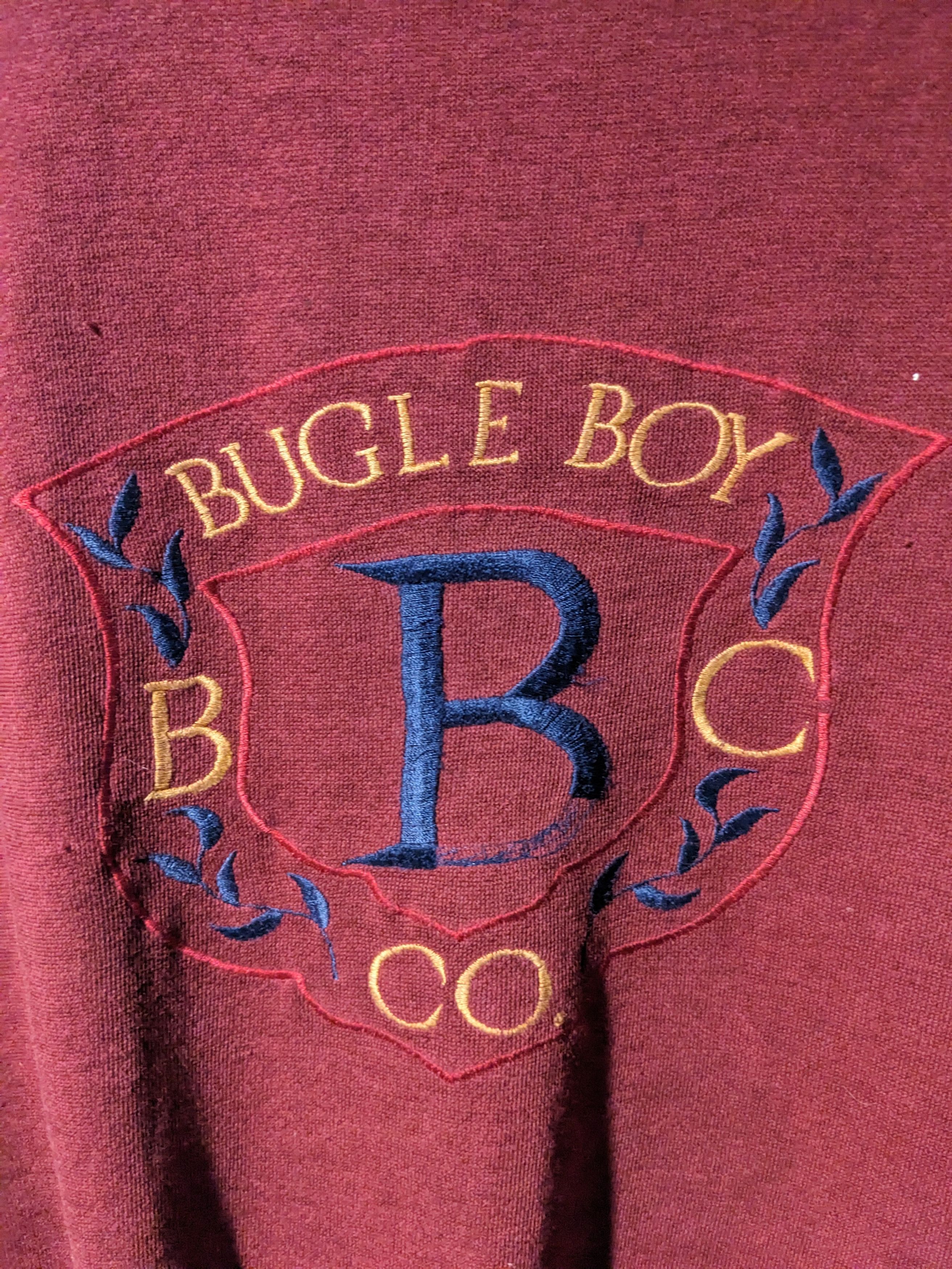 Bugle Boy × Vintage Vintage 90s Bugle Boy Spell Out Essential Large Sweatshirt Size US L / EU 52-54 / 3 - 2 Thumbnail