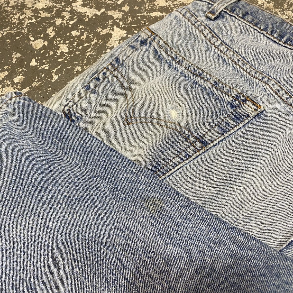 Japanese Brand × Levi's × Vintage Vintage Levi’s 550 Relaxed Fit Blue Light Wash Denim 90s Size US 35 - 7 Thumbnail