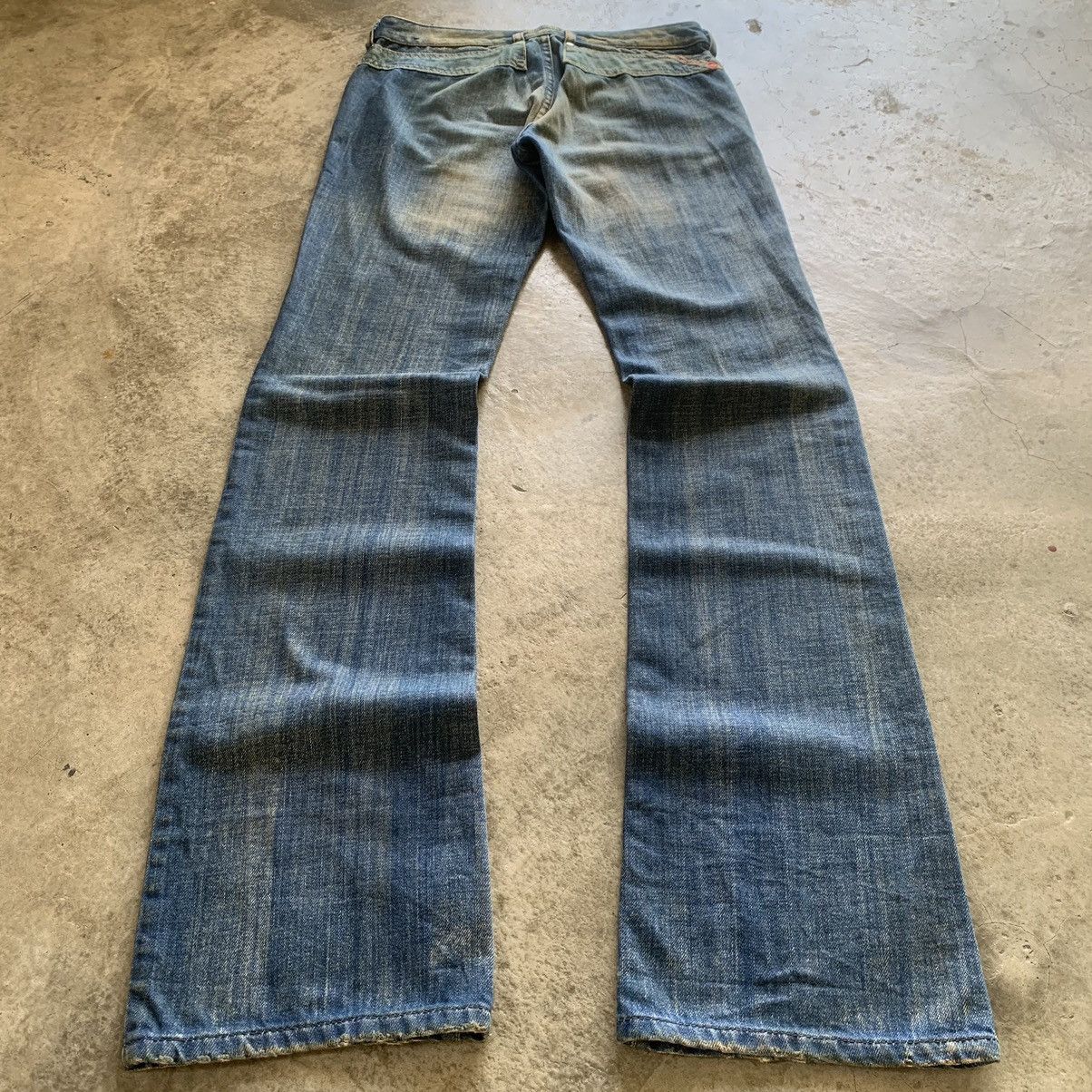 Diesel Diesel Mudwash Low Rise Flared Jeans Size US 30 / EU 46 - 6 Thumbnail