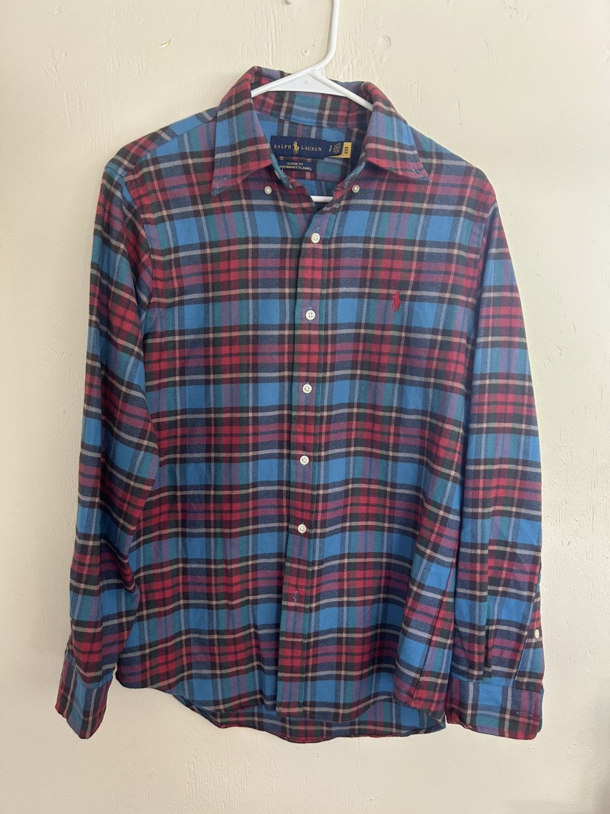 Polo Ralph Lauren Polo Ralph Lauren Red & Blue Flannel Shirt Size US S / EU 44-46 / 1 - 1 Thumbnail