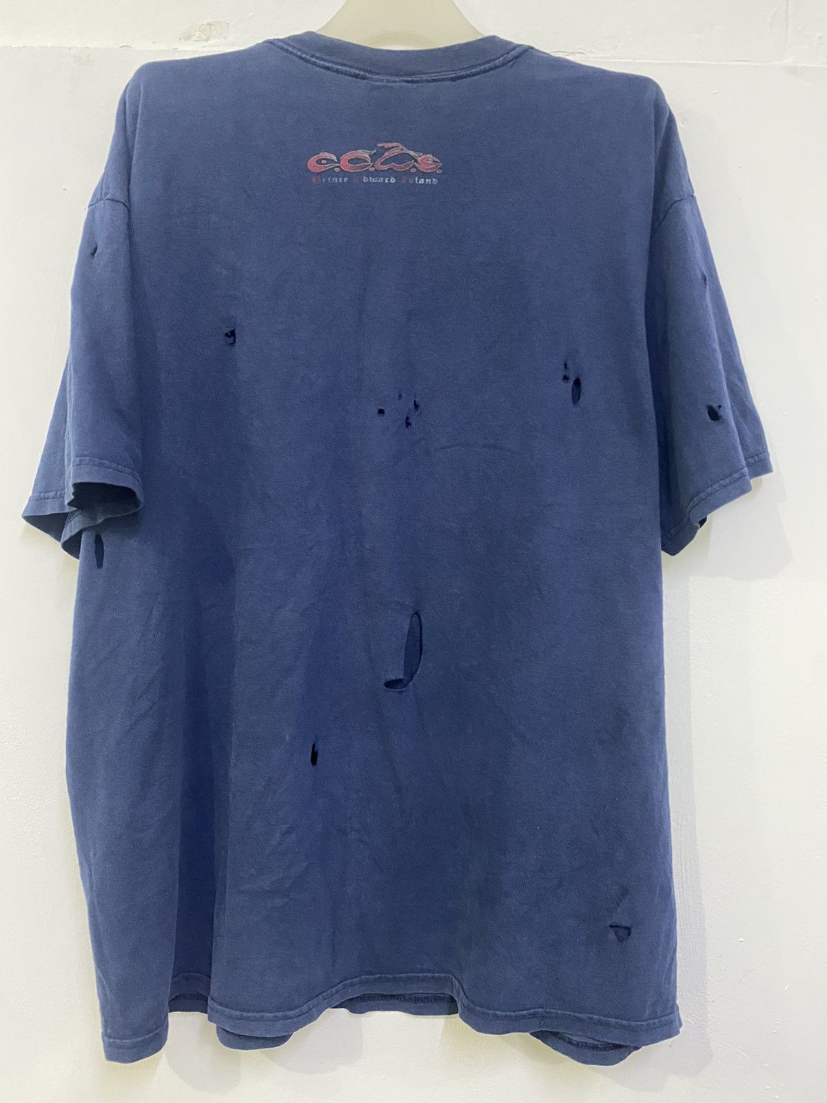 West Coast Choppers ORANGE COWNTY CHOPPERS THRASHED & DISTREES PARODY LOGO Size US XL / EU 56 / 4 - 7 Thumbnail