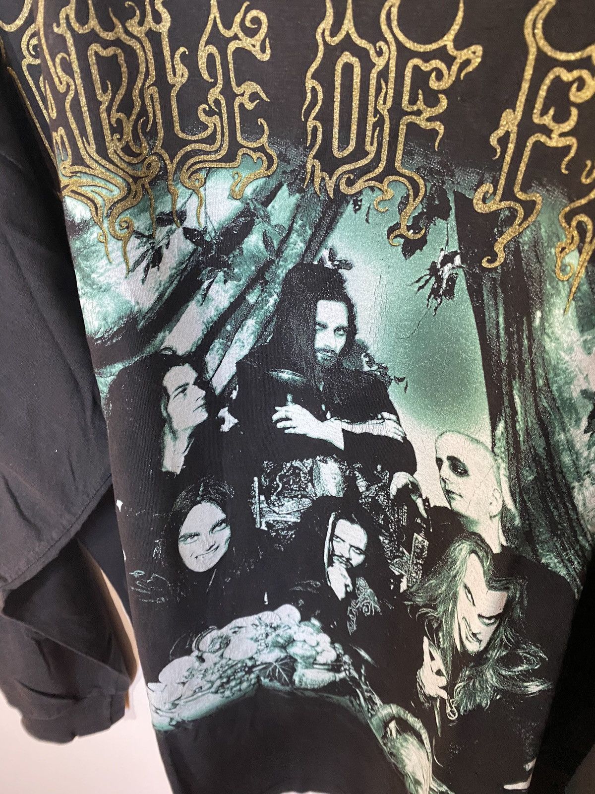Band Tees Cradle of Filth vintage funeral 90s Dusk Longsleeves shirt Size US XL / EU 56 / 4 - 5 Thumbnail