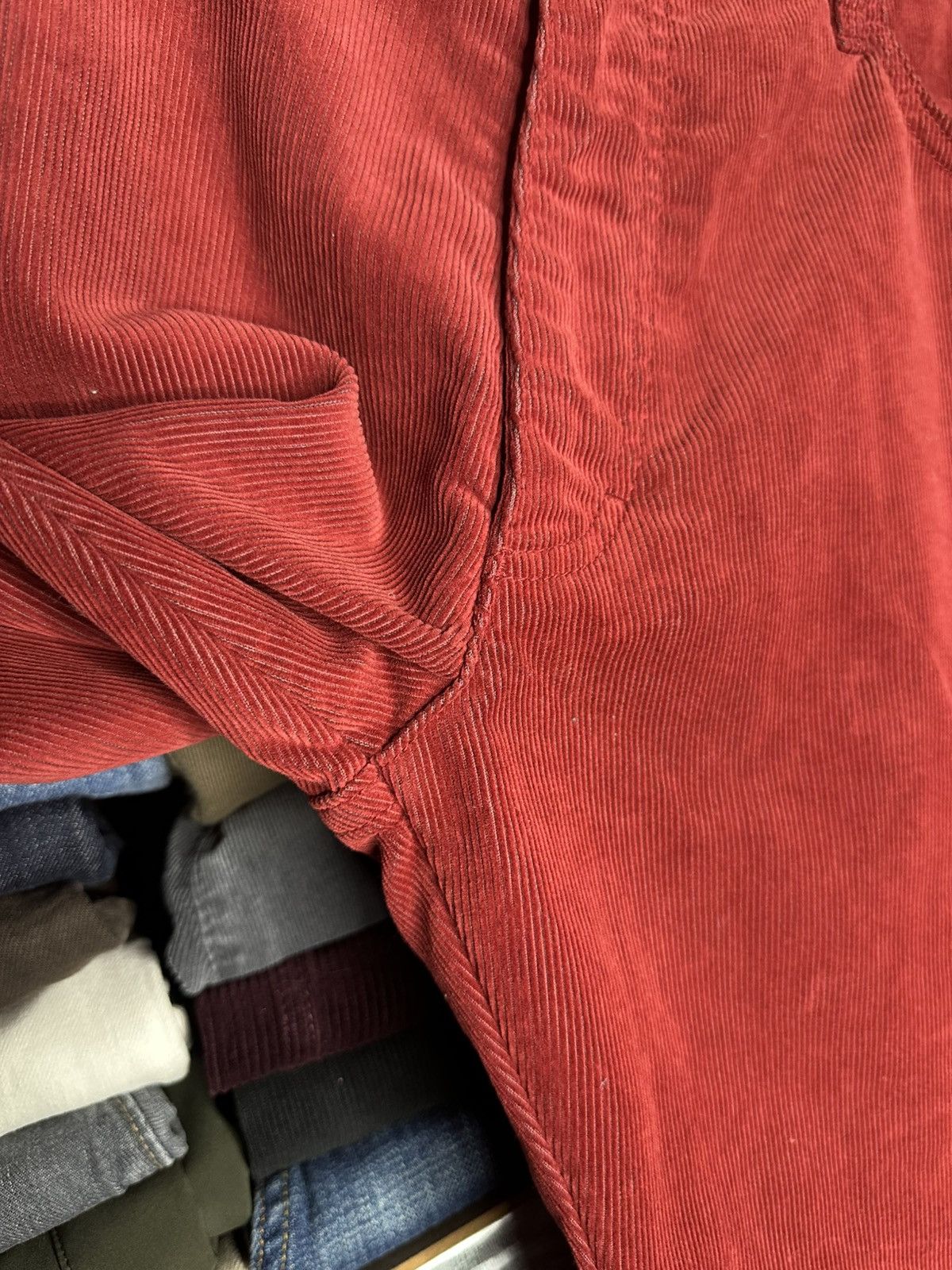 Ermenegildo Zegna Zegna Sport Corduroy Pants Tapered Fit Size 38 Two Tone Size US 38 / EU 54 - 10 Thumbnail