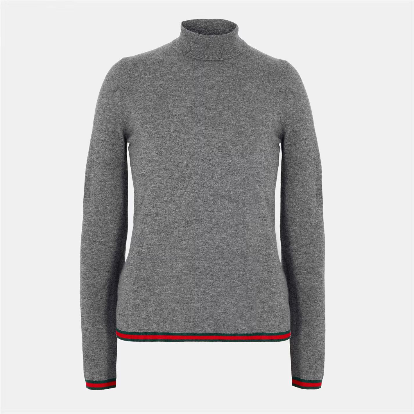 Gucci o1g2r1mq0426 Crew Neck Jumper in Grey Size US L / EU 52-54 / 3 - 1 Thumbnail