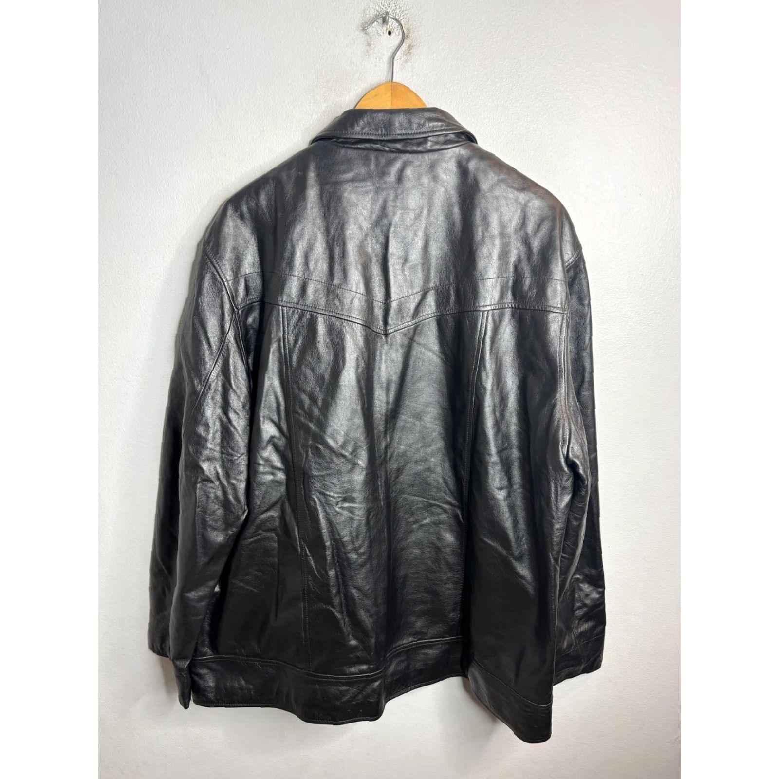 Vintage VINTAGE Wilsons Leather Jacket Womens 1X Black M. Julian Thinsulate Gloves Bomber 90s Mens Big & Tall Jacket Gloves Black 1X Size XL / US 12-14 / IT 48-50 - 7 Thumbnail
