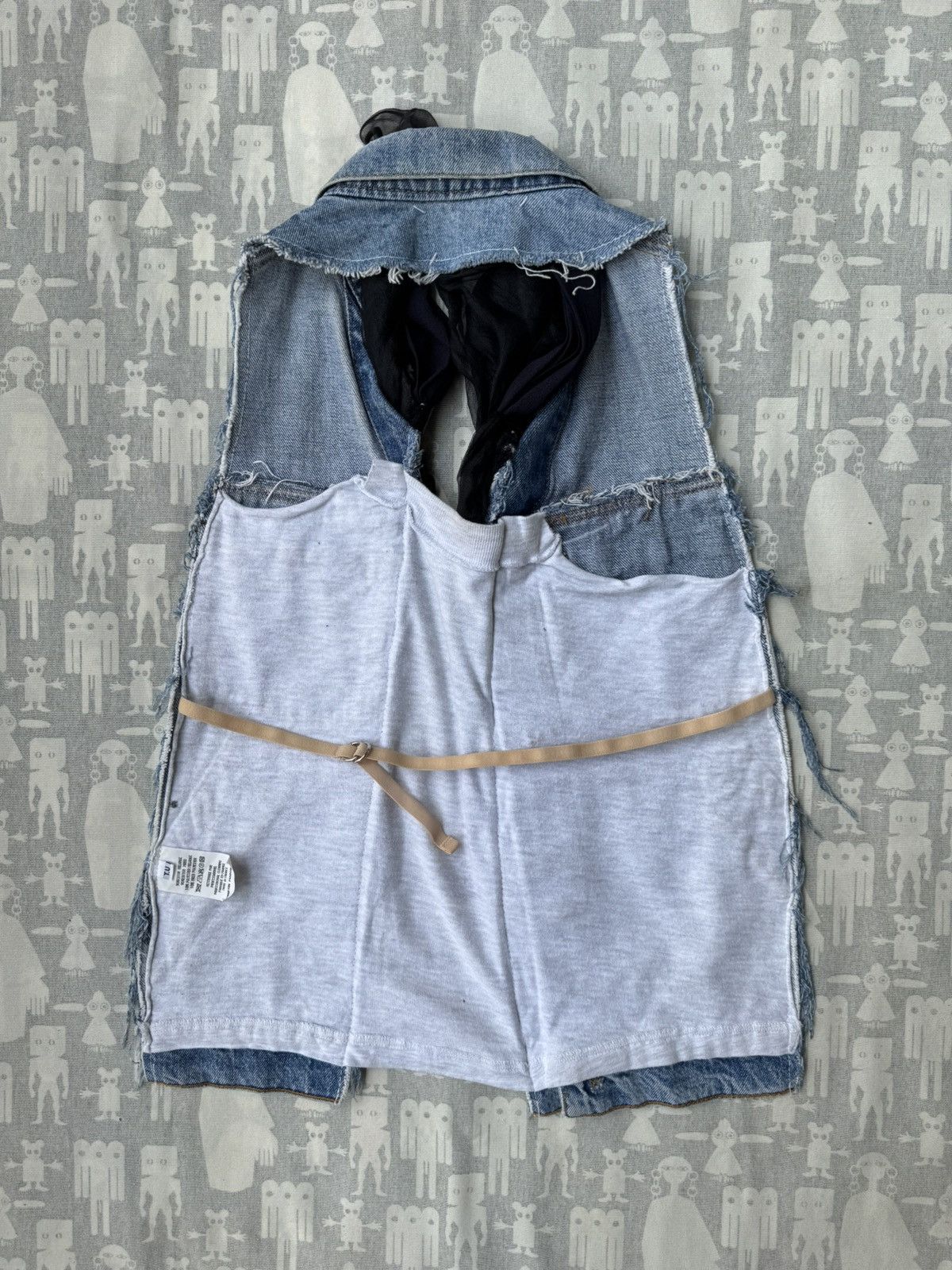 Maison Margiela Maison Martin Margiela SS04 Artisanal 3-in-1 Halter Top Size ONE SIZE - 6 Thumbnail
