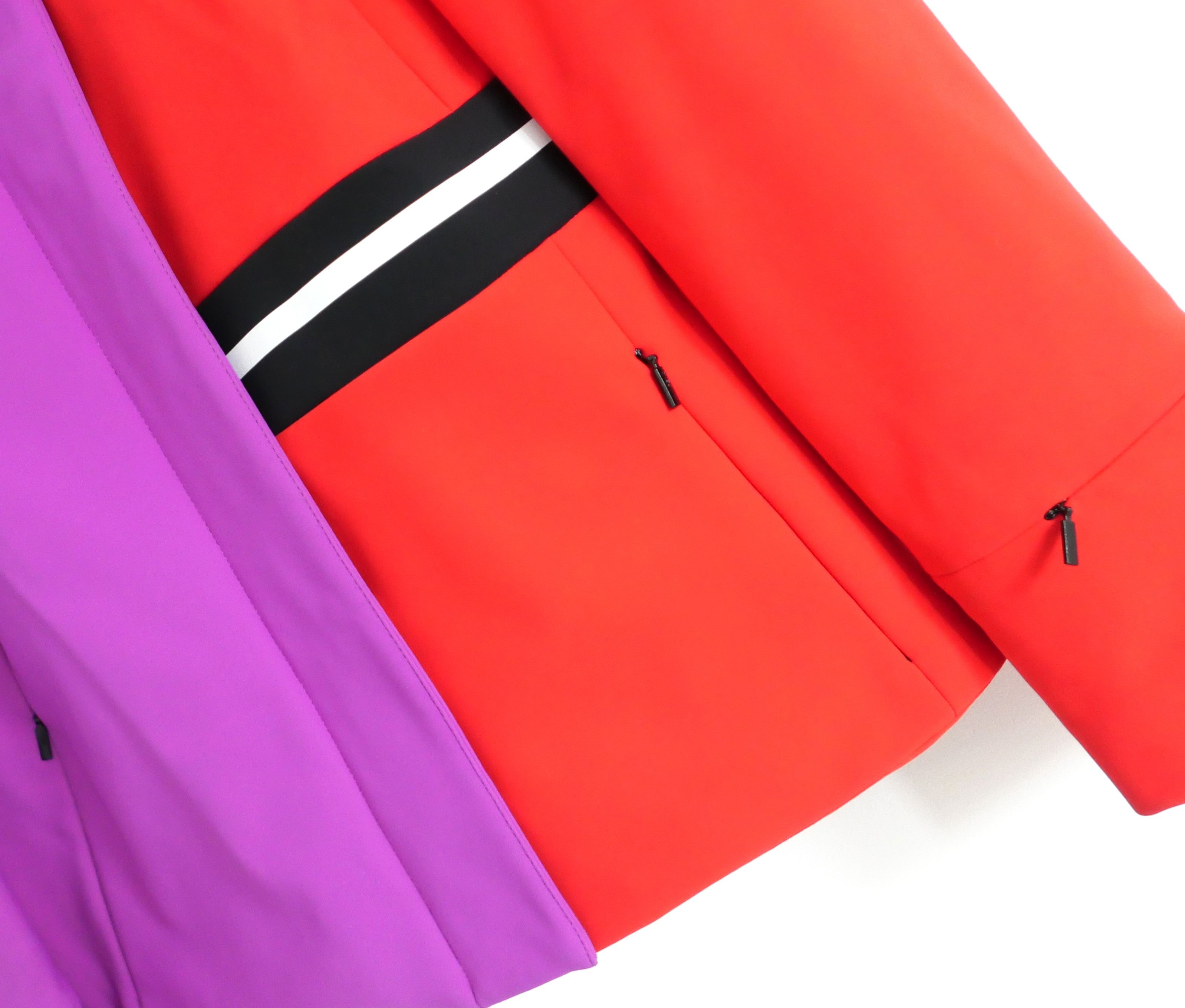 Fendi Fendi Red & Purple Puffer Ski Jacket Size M / US 6-8 / IT 42-44 - 2 Thumbnail
