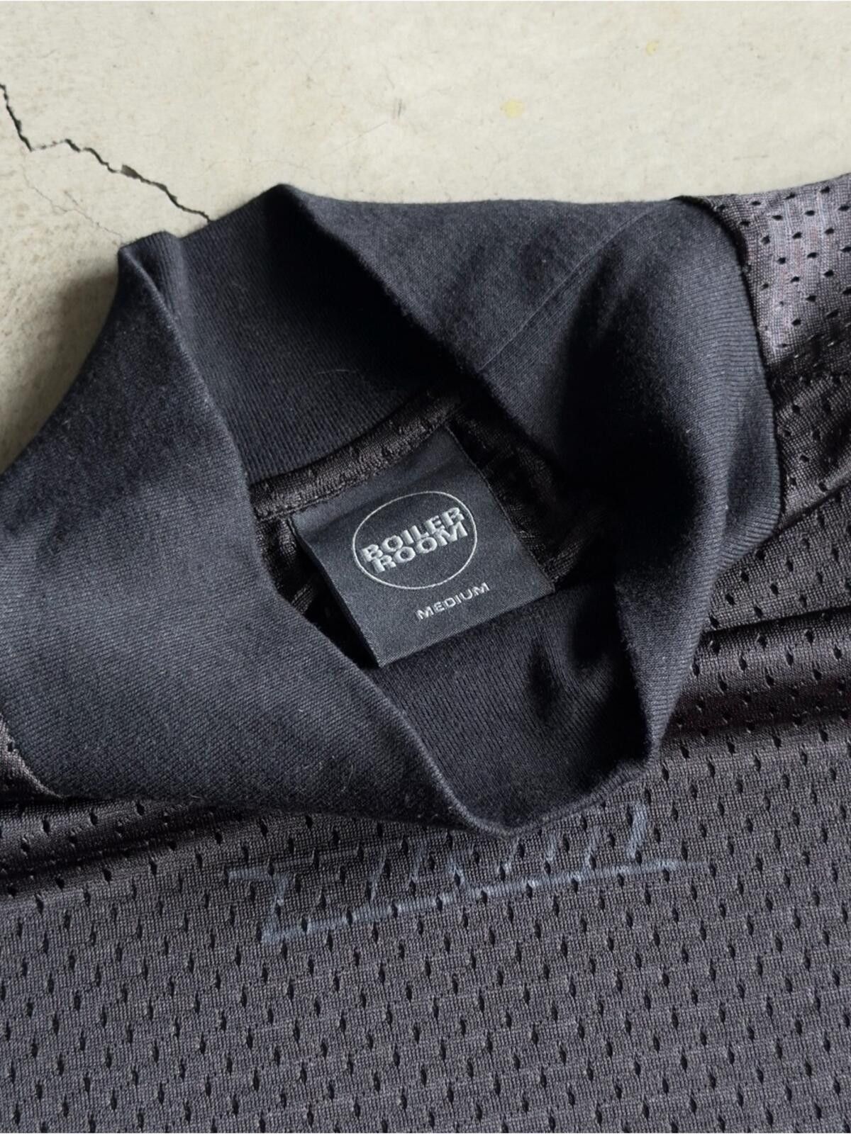 Boiler Room Boiler Room / Mesh Long Sleeve Tee / Black Size US M / EU 48-50 / 2 - 4 Thumbnail